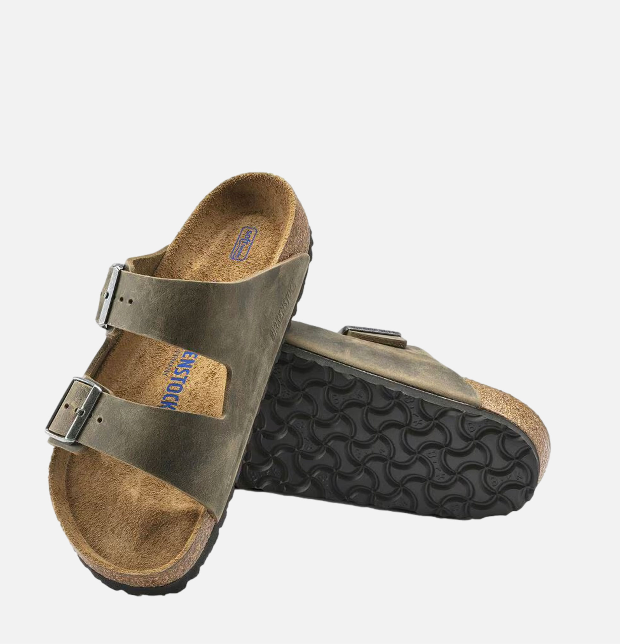 Birkenstock Arizona Regular Faded Khaki Soft Bed