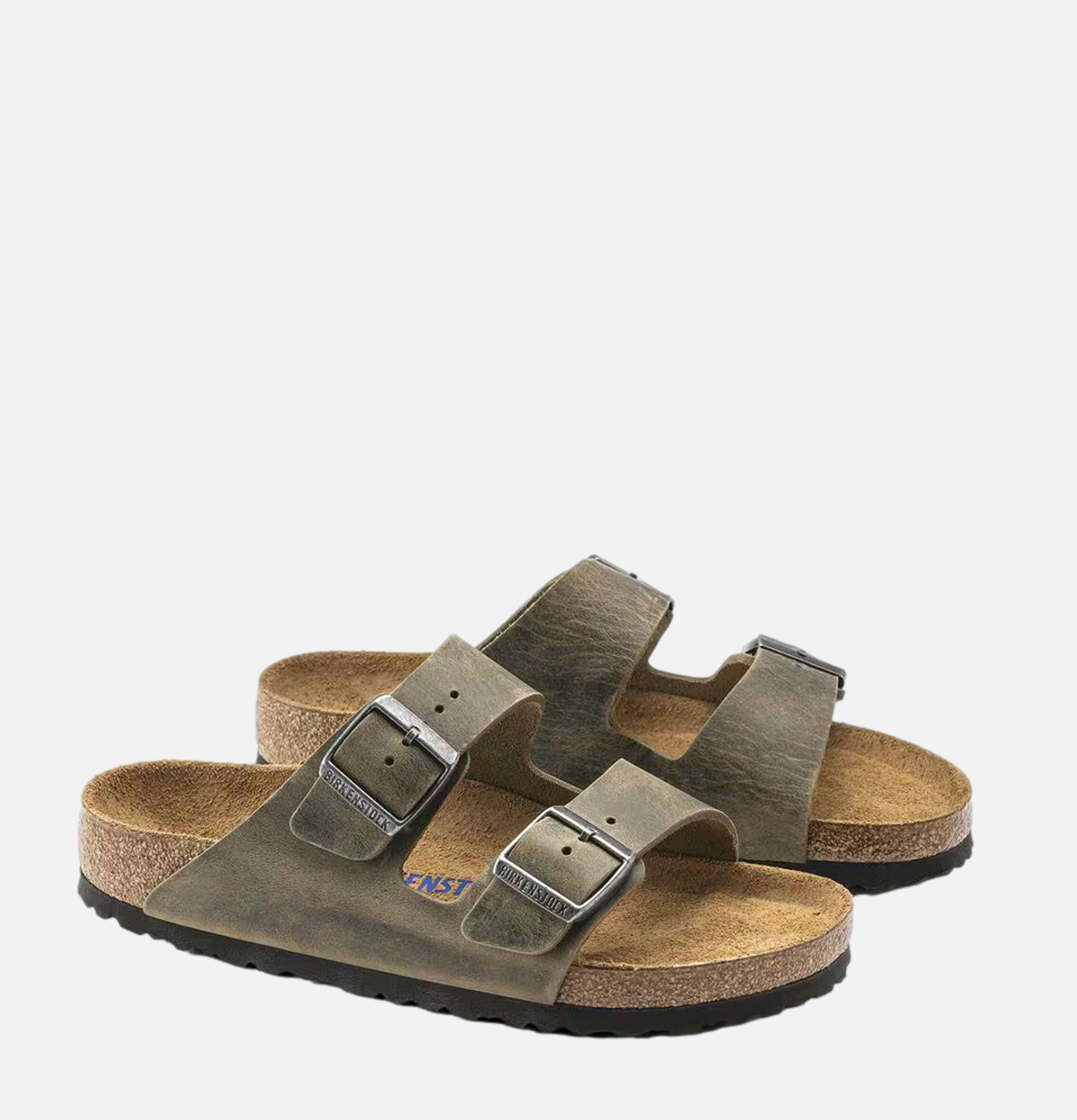 Birkenstock Arizona Regular Faded Khaki Soft Bed