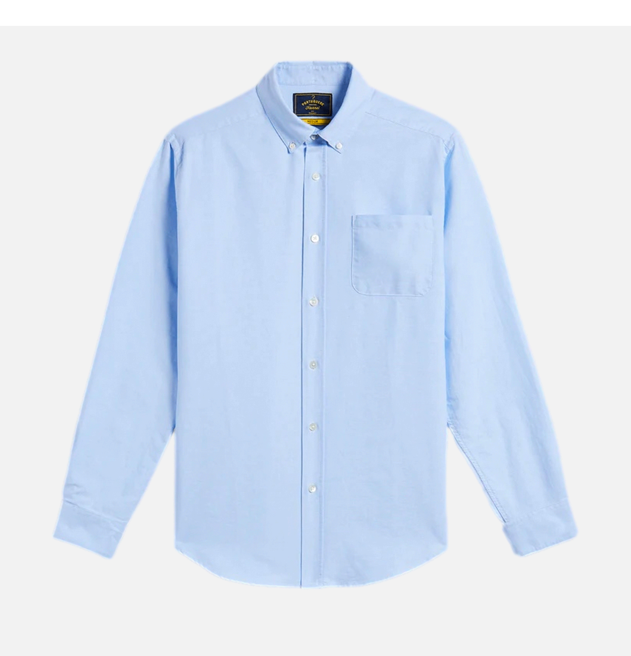 Portuguese Flannel Chemise Belavista Open Blue