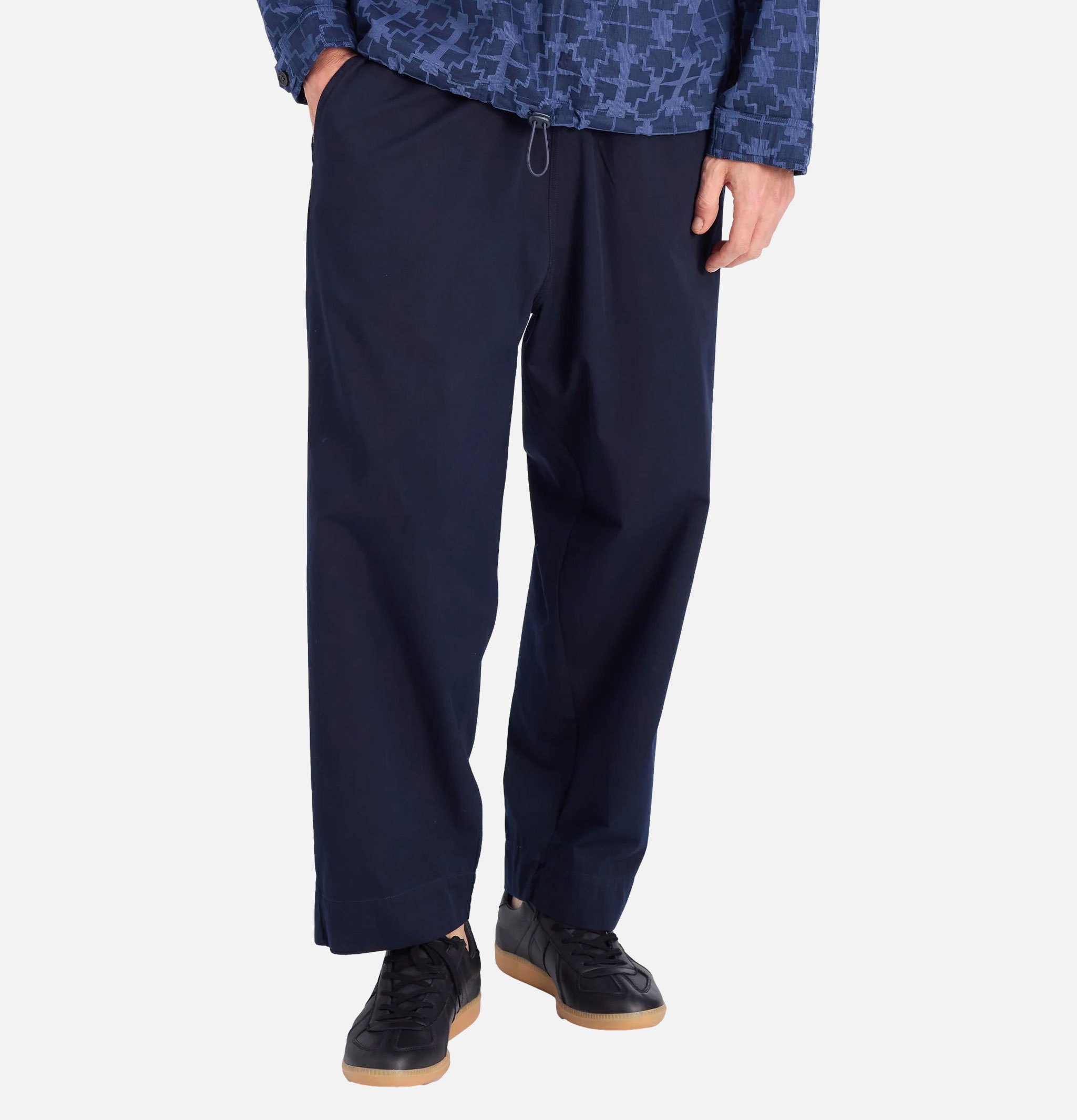 Universal Works Judo Pantalon Militaire Coton Marine