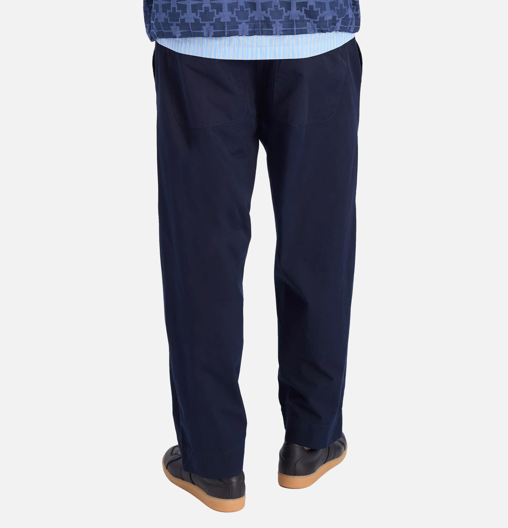 Universal Works Judo Pantalon Militaire Coton Marine