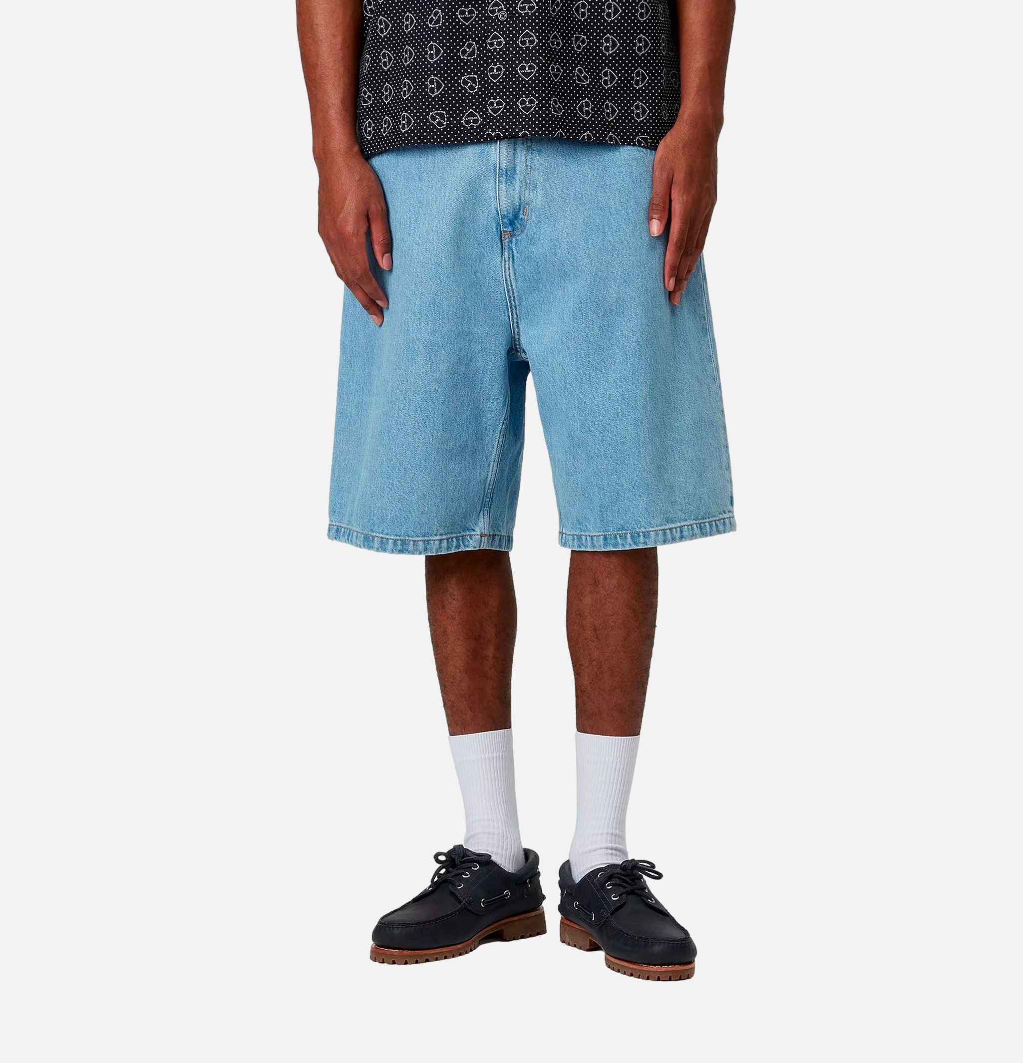 Carhartt WIP Brandon Stone Bleached Short