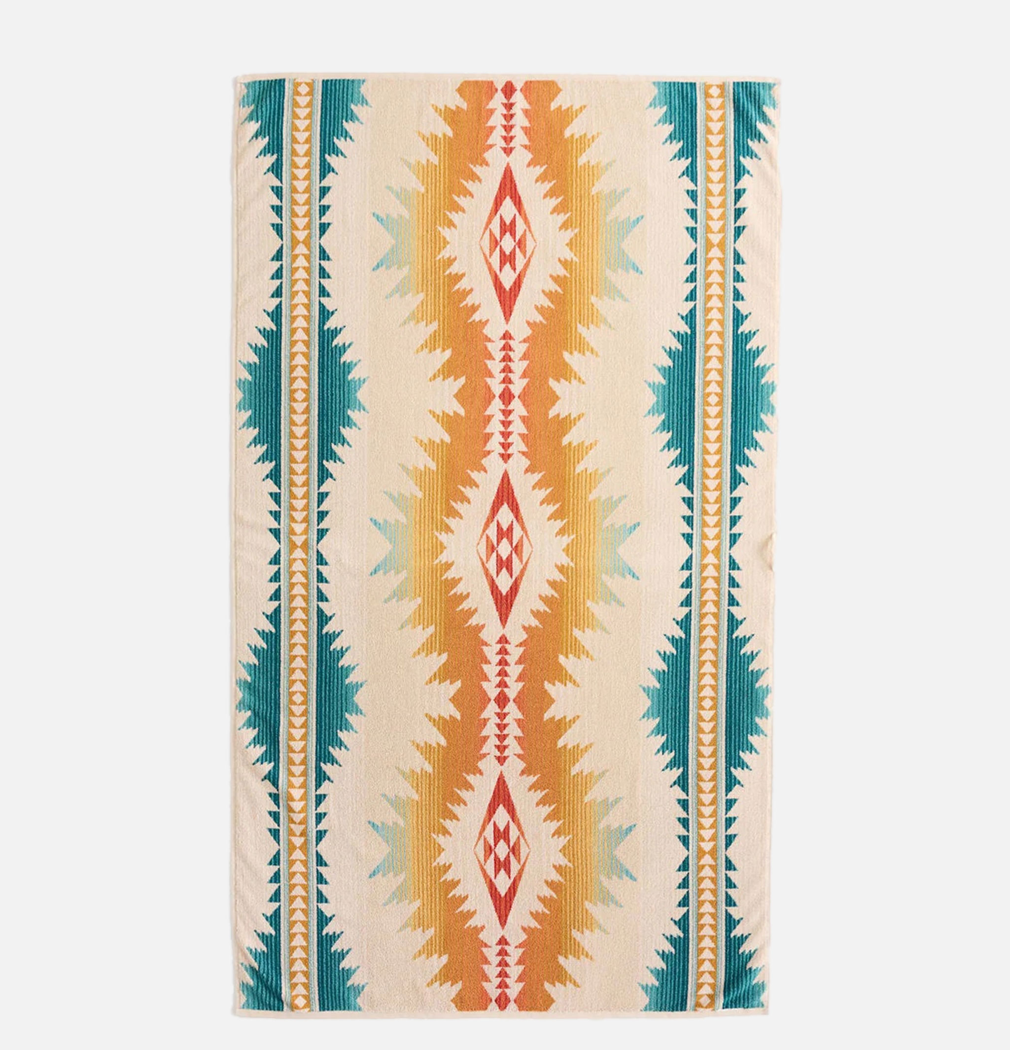 Pendleton Oversized Jacquard Towel Sunset