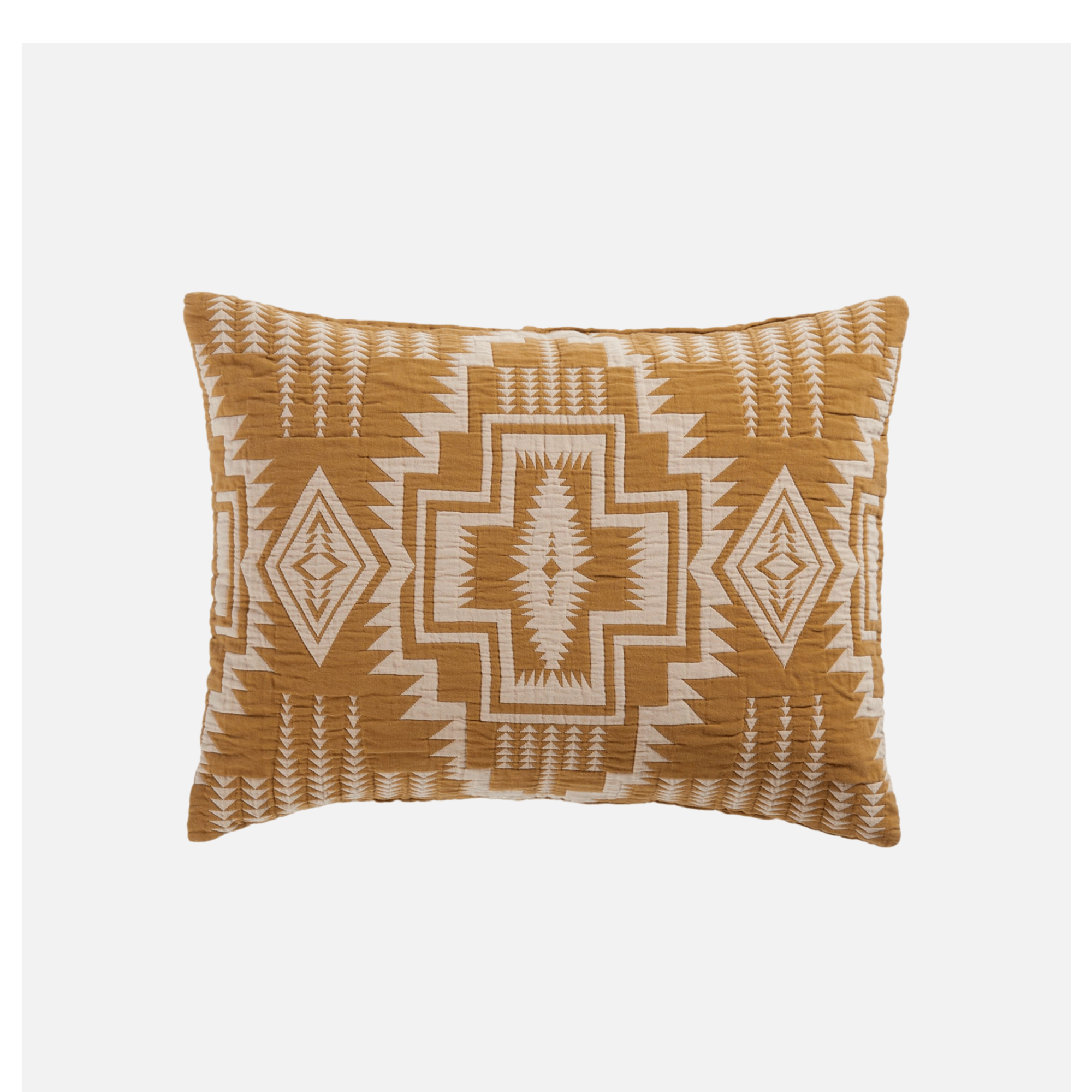 Pendleton Sham Matelasse Harding Ochre Royalcheese Paris