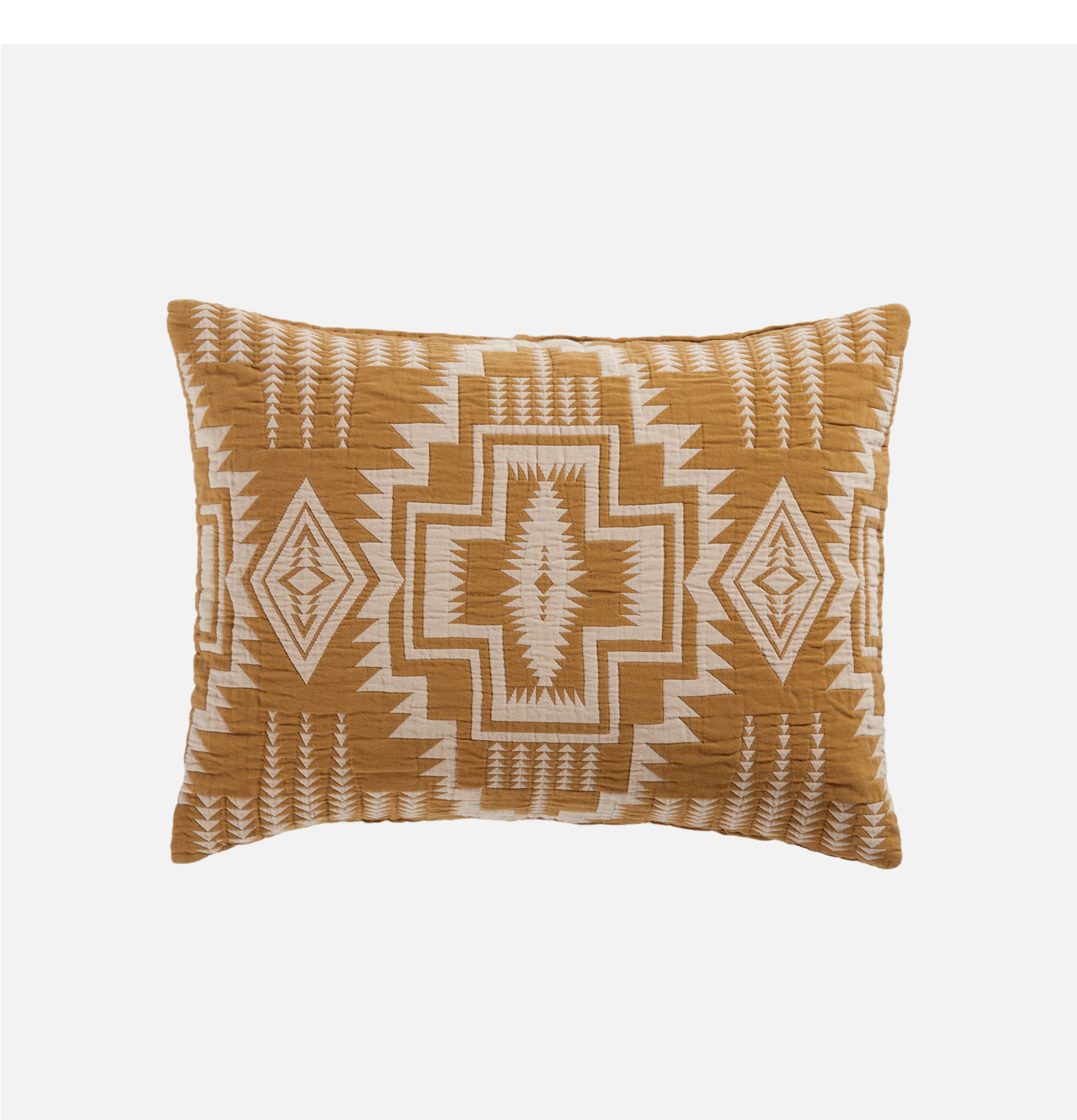 Pendleton Sham Matelasse Harding Ochre