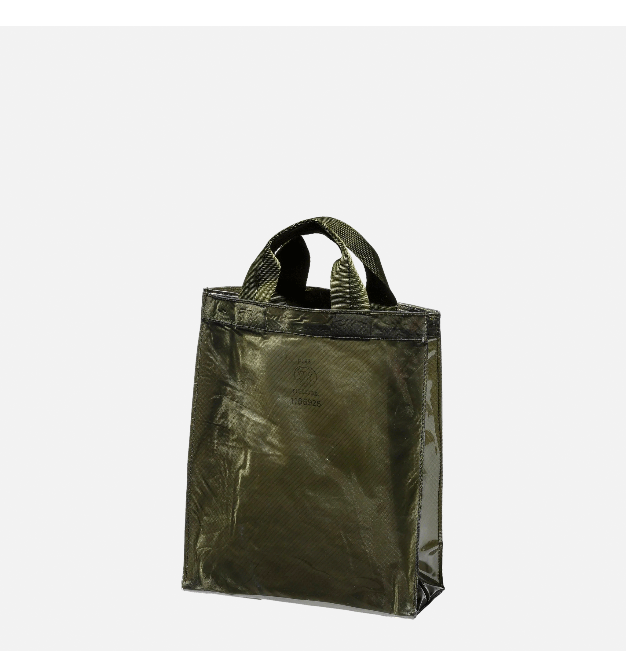 Puebco Covered Parachute Document Bag Olive