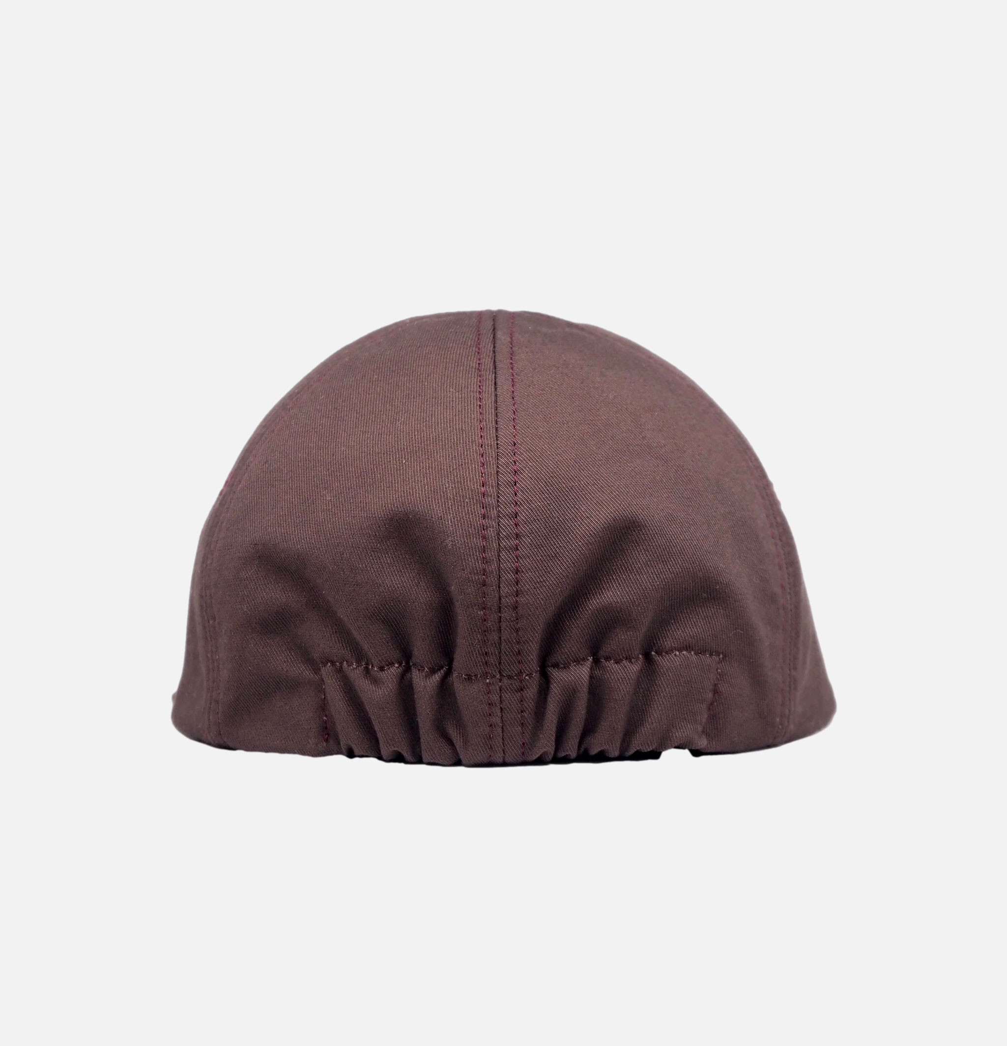 Found Feather Cap Cotton Linen 6 Panel Purple