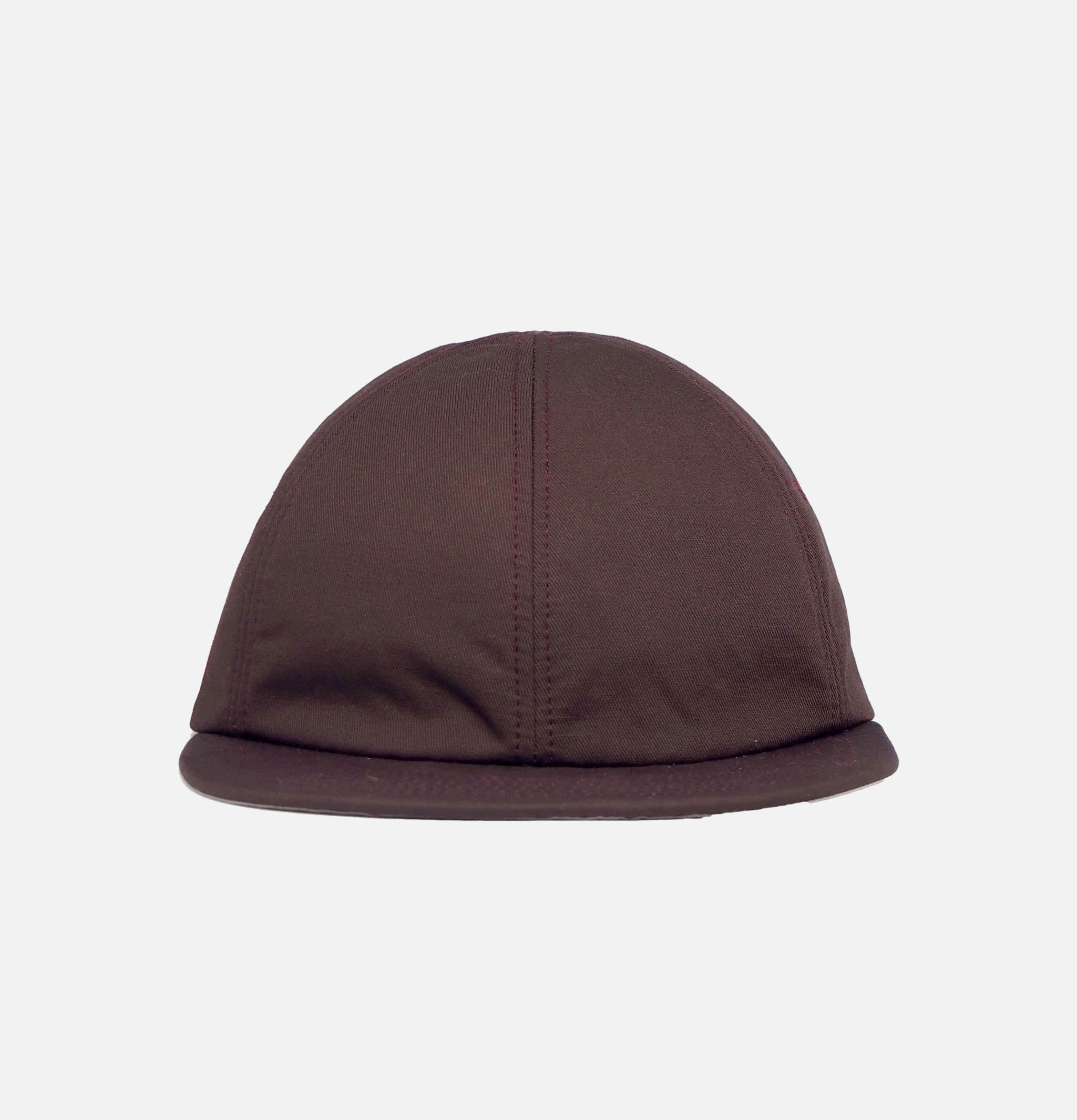 Found Feather Cap Cotton Linen 6 Panel Purple
