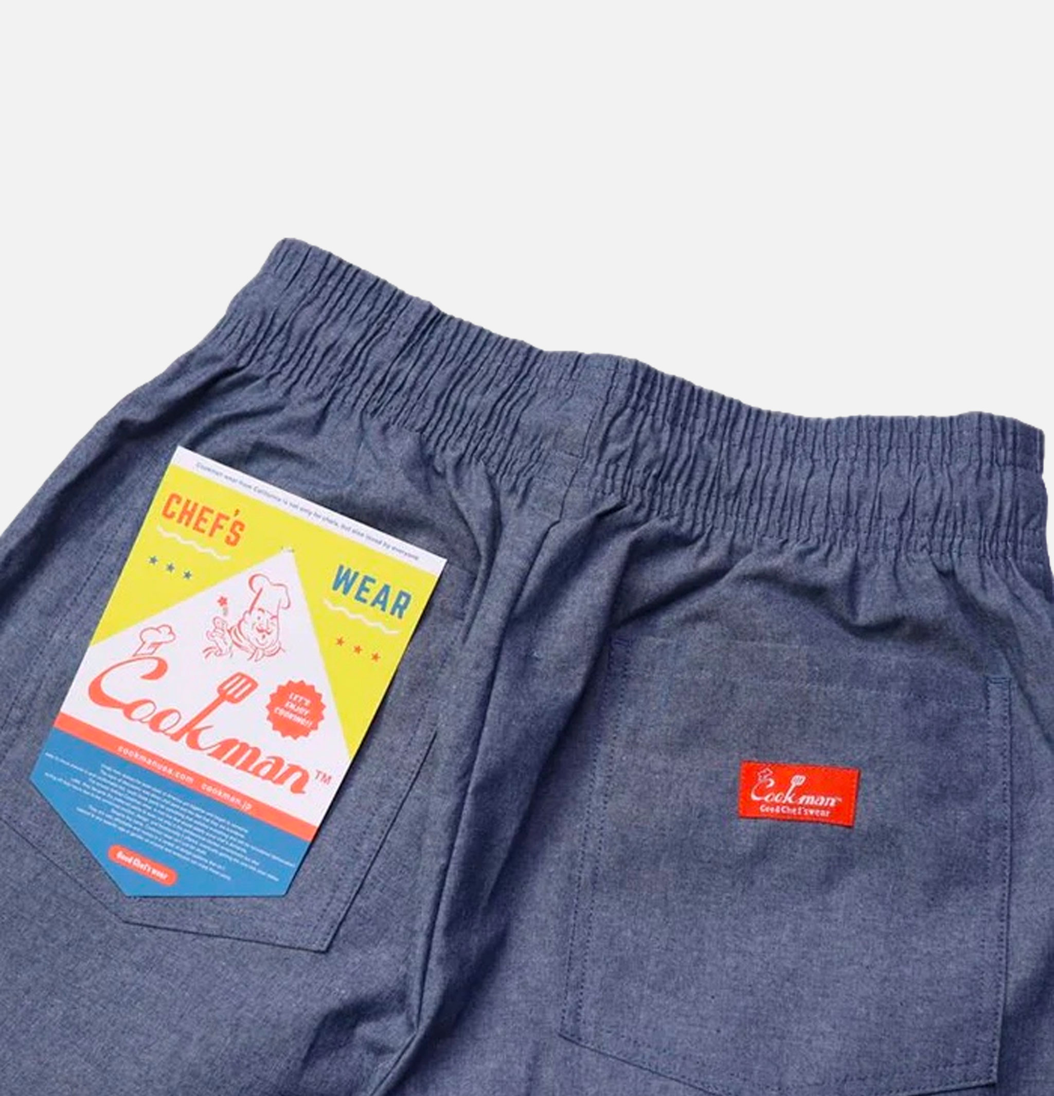 Cookman Chef Short Chambray Light Blue