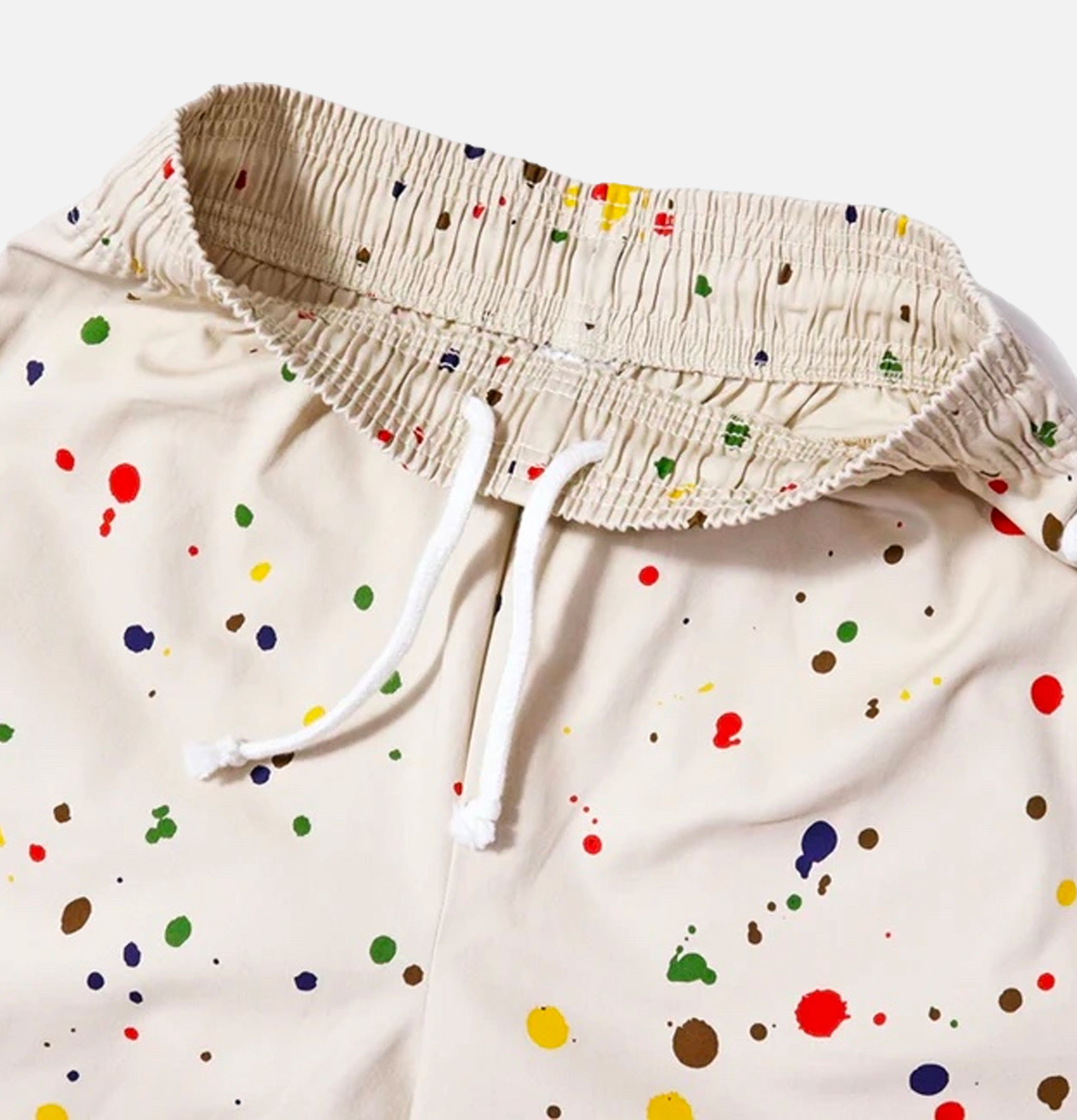 Cookman Chef Pants Semiwide Sauce Splash Beige