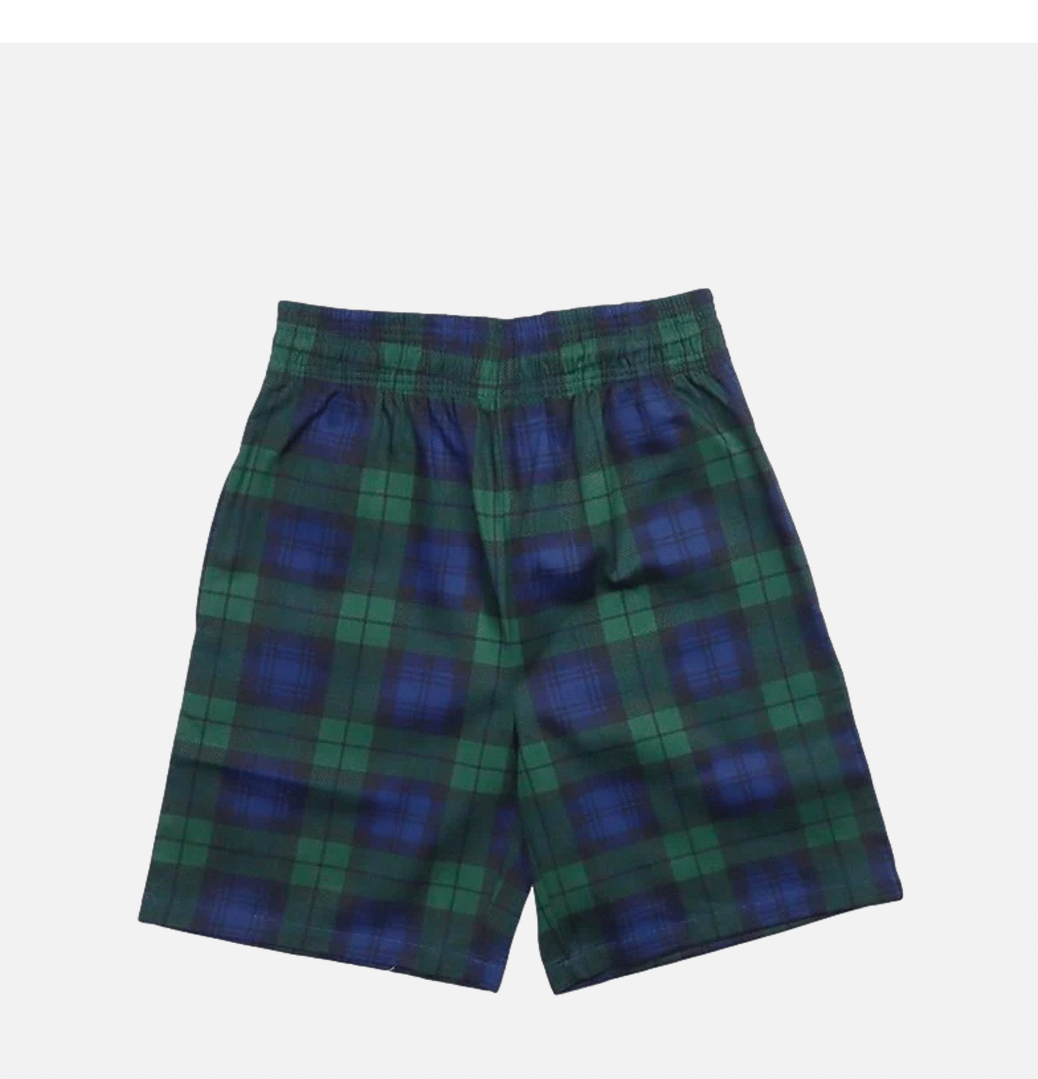 Cookman Chef Short Black Watch Plaid
