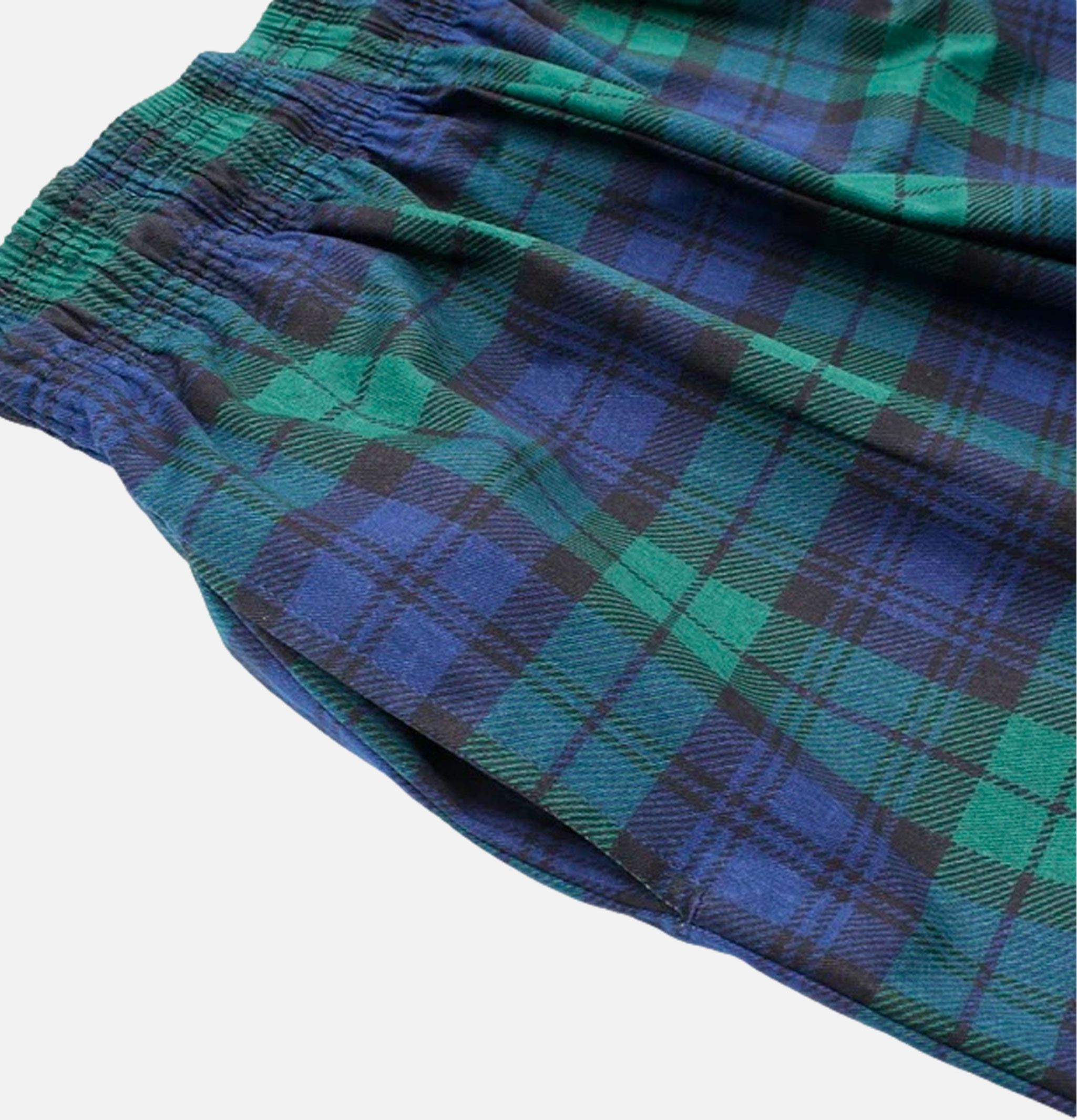 Cookman Chef Short Black Watch Plaid