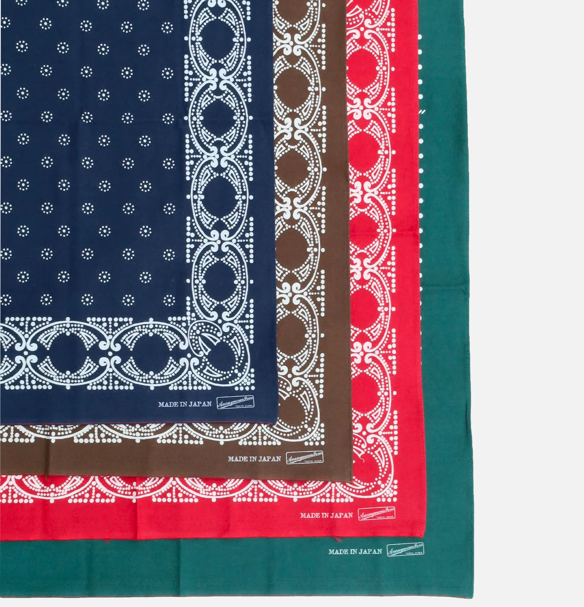 Anonymous Ism Selvage Bandana Red