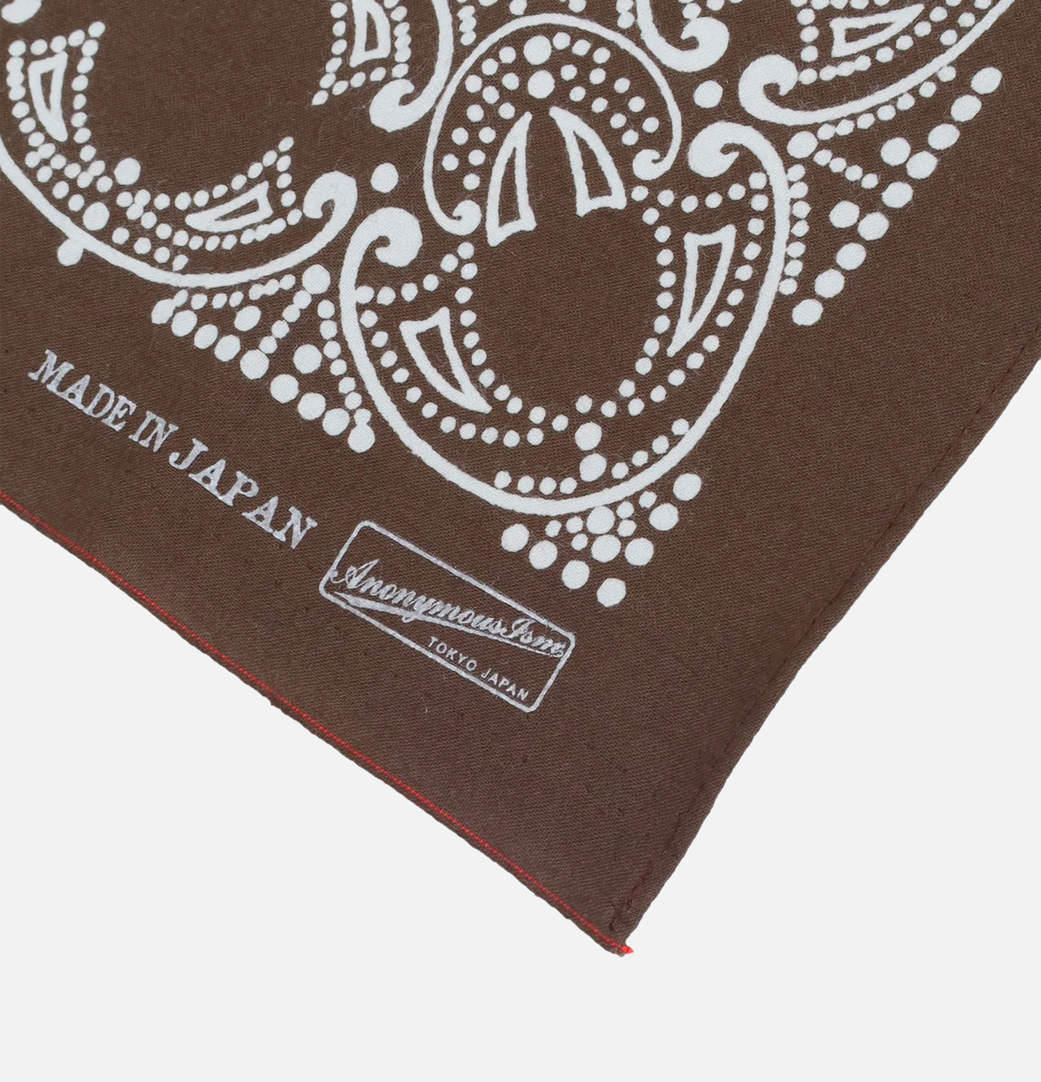 Anonymous Ism Selvage Bandana Marron