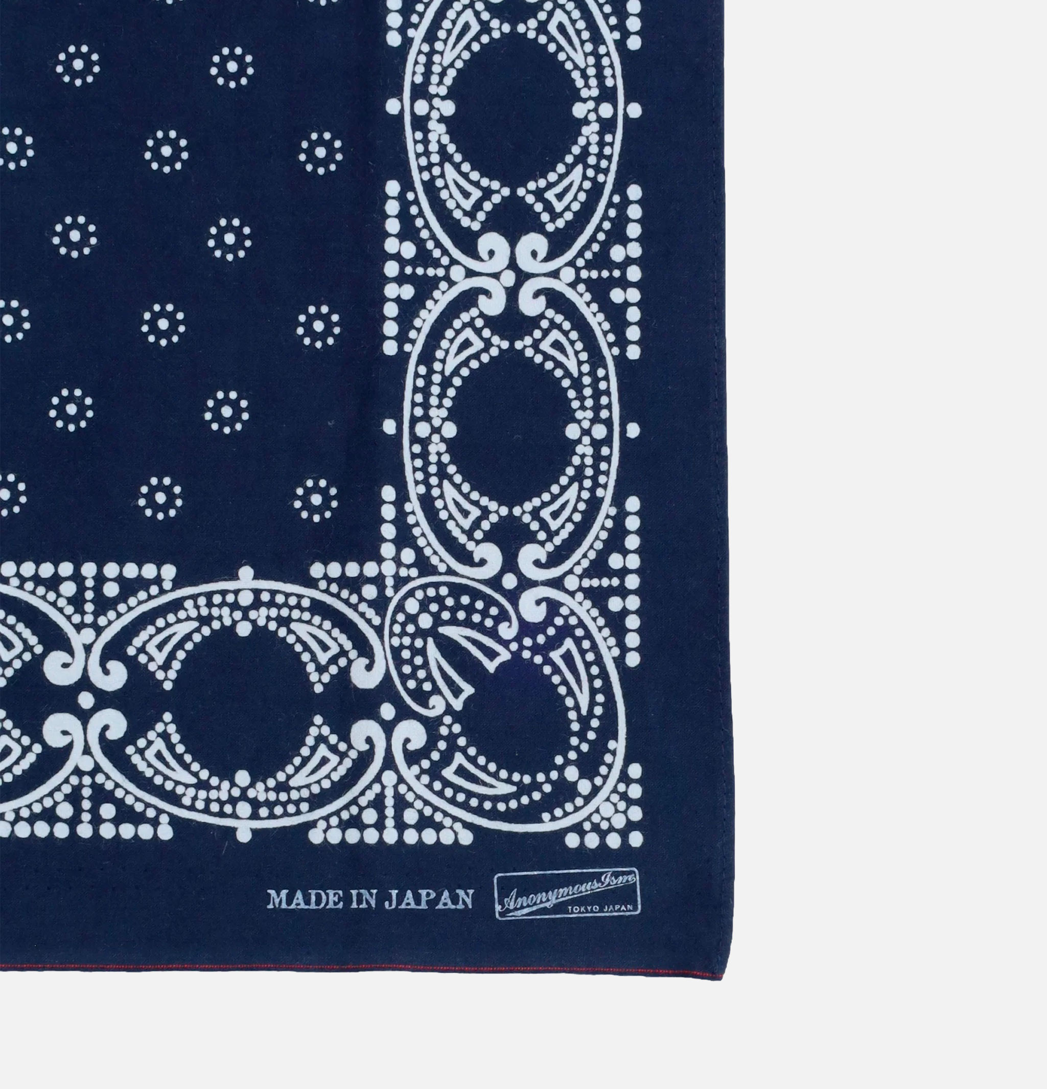 Anonymous Ism Selvage Bandana Navy