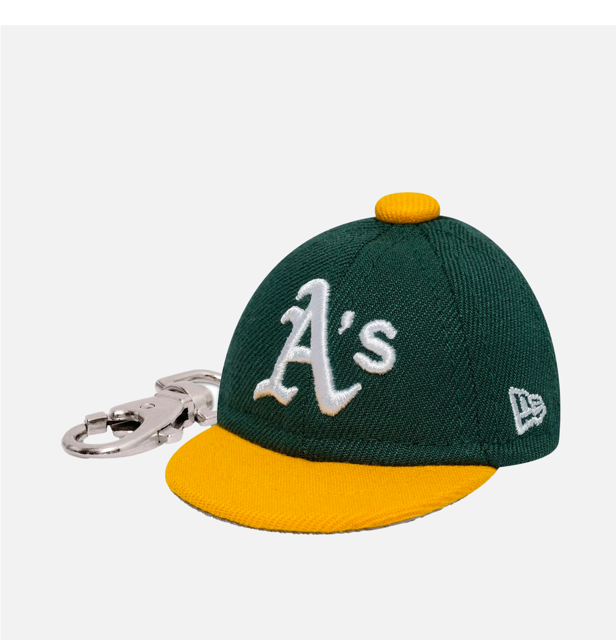 Mlb Mini Cap Keychain Oakath