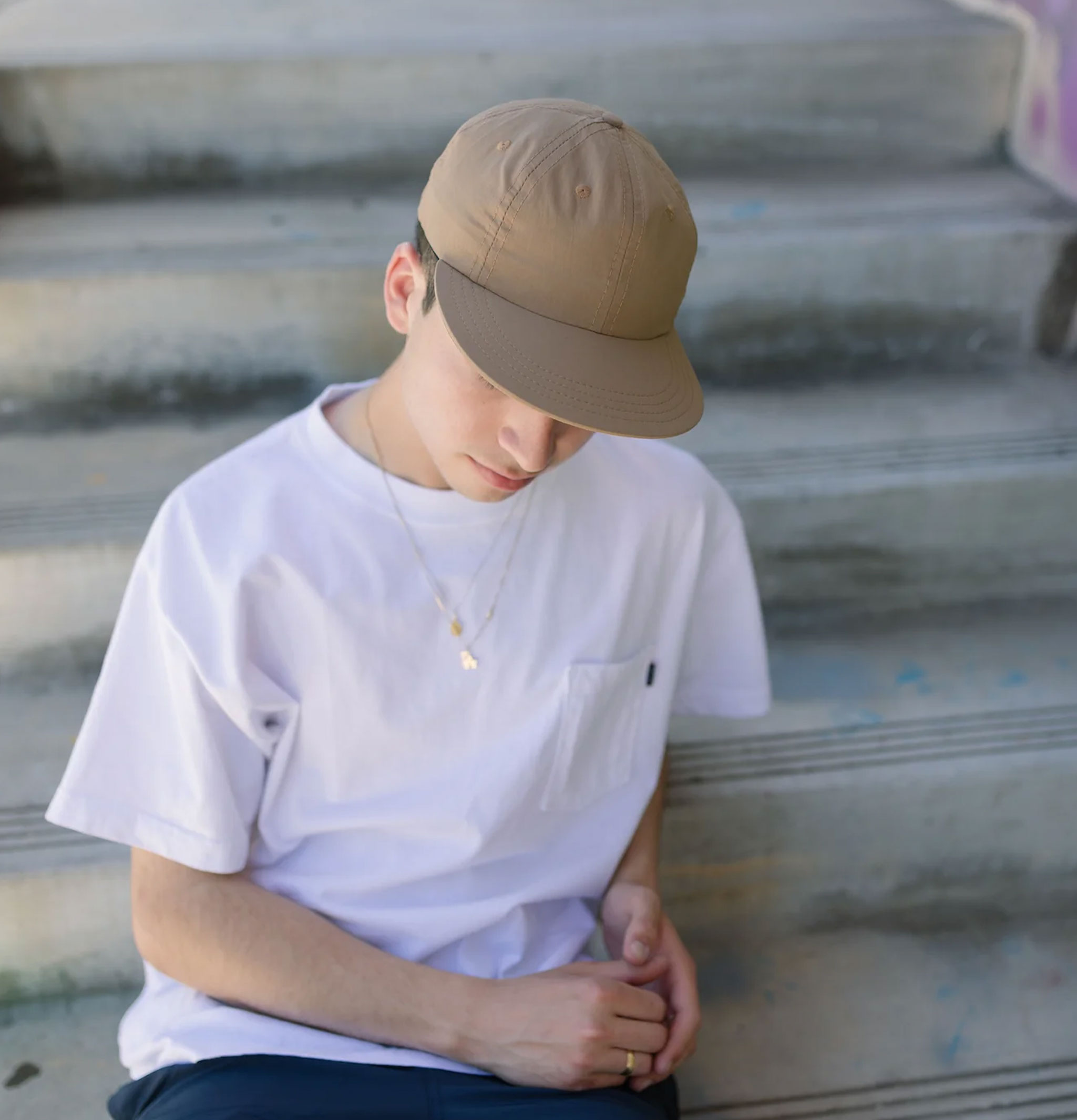 Lite Year 6 Panel Cap Khaki