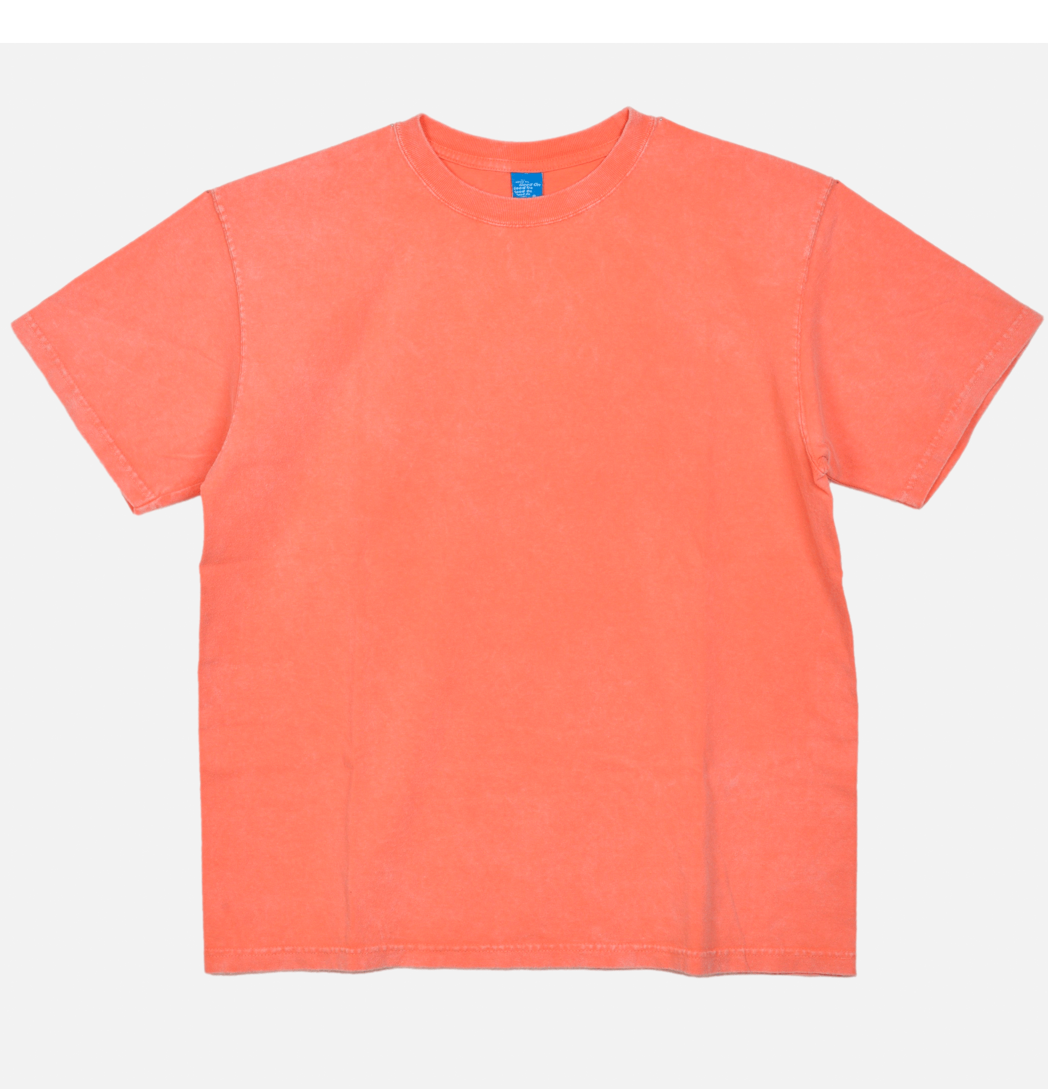 Tee shirt Good On Vintage Dye Crew Tee Pêche
