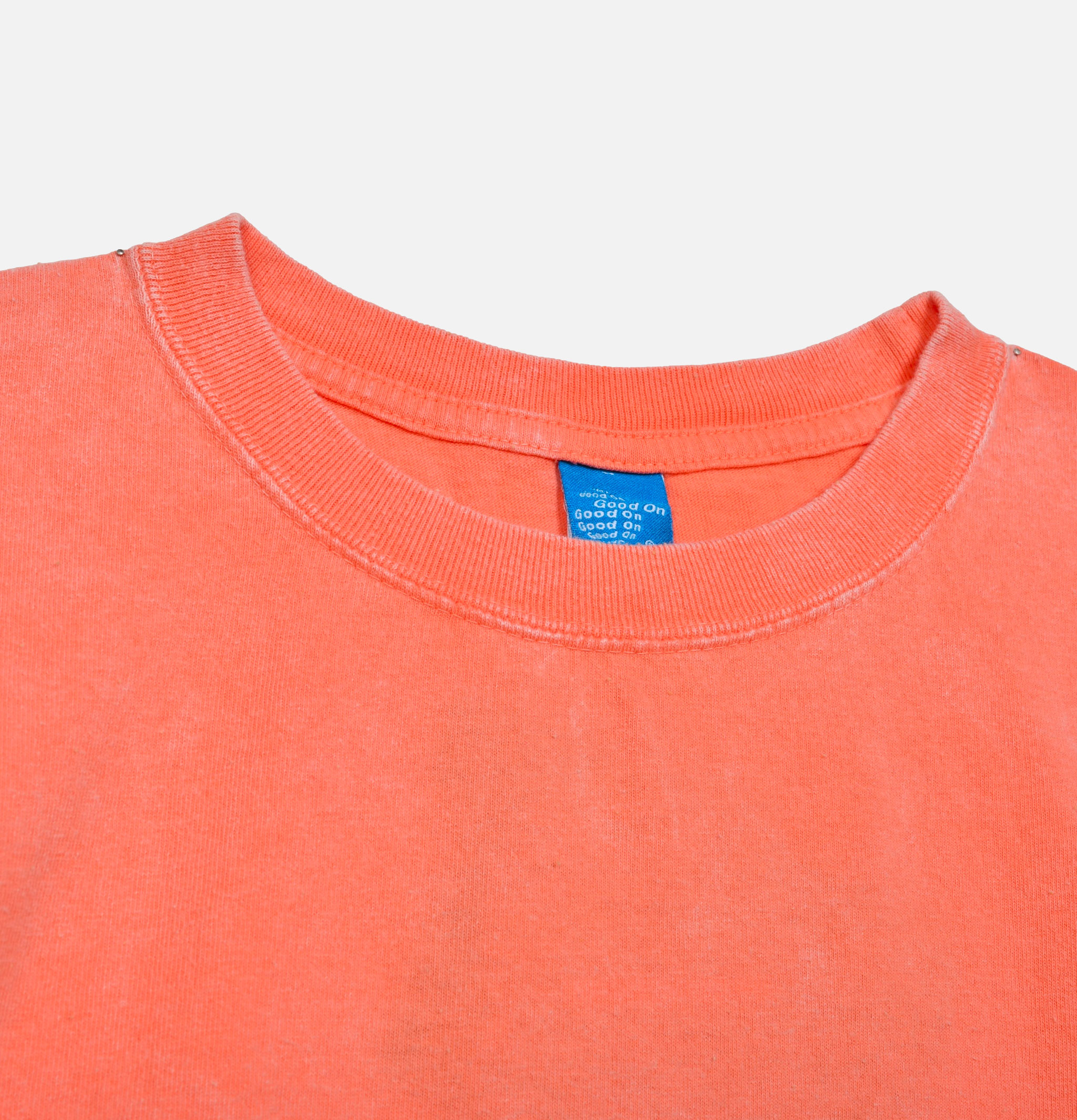 Tee shirt Good On Vintage Dye Crew Tee Pêche
