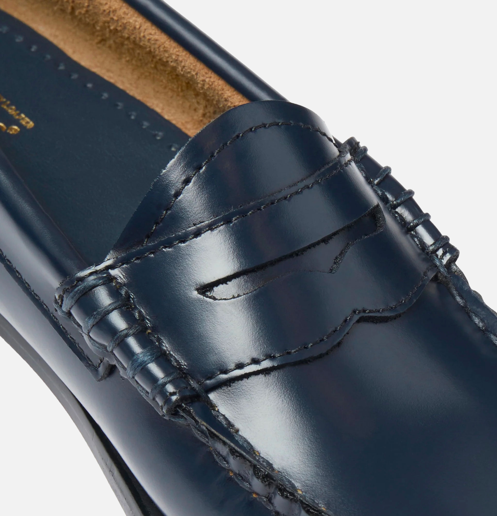 G.H Bass Mocassin Weejun Women Penny Navy