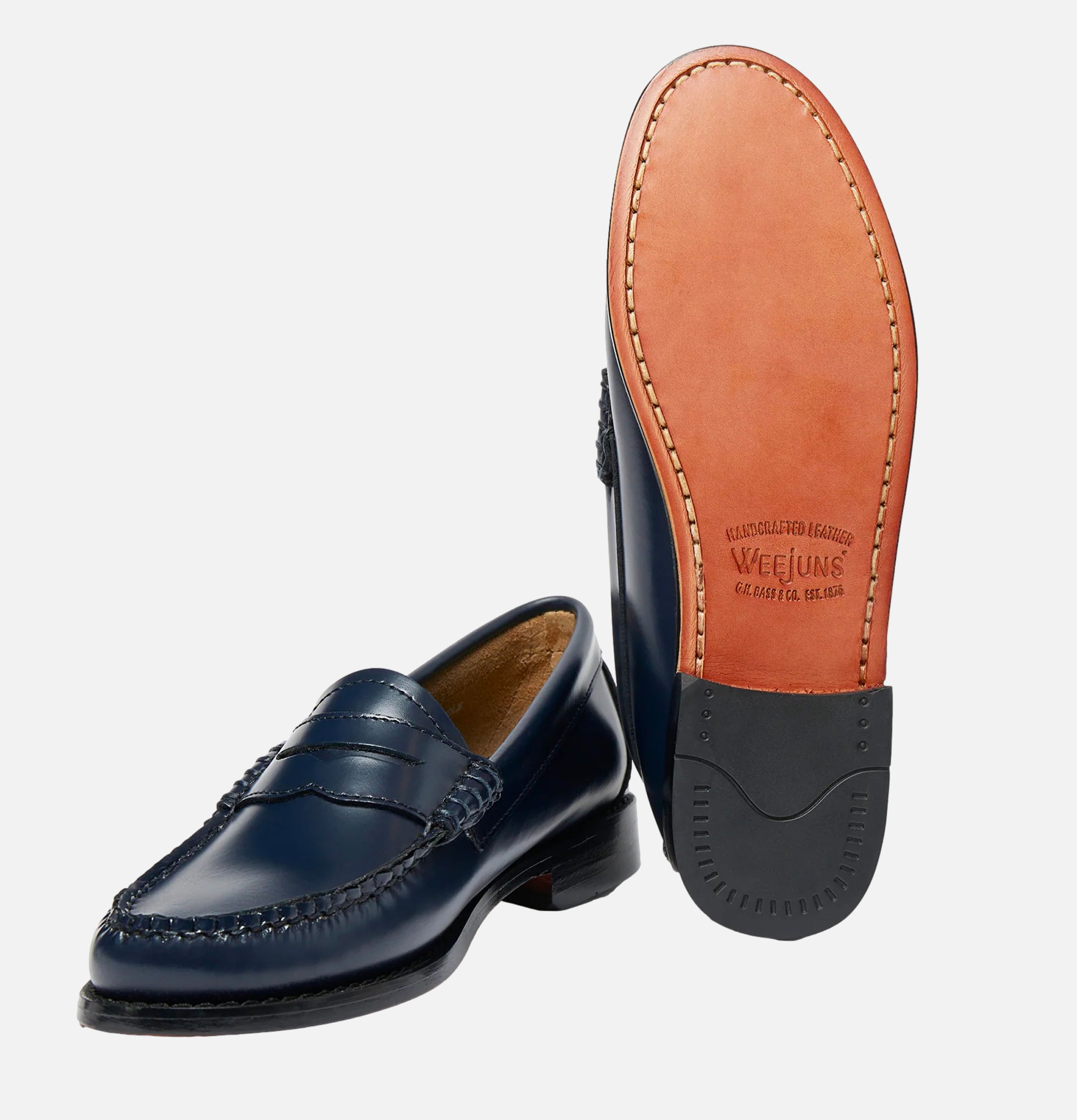 G.H Bass Mocassin Weejun Women Penny Navy