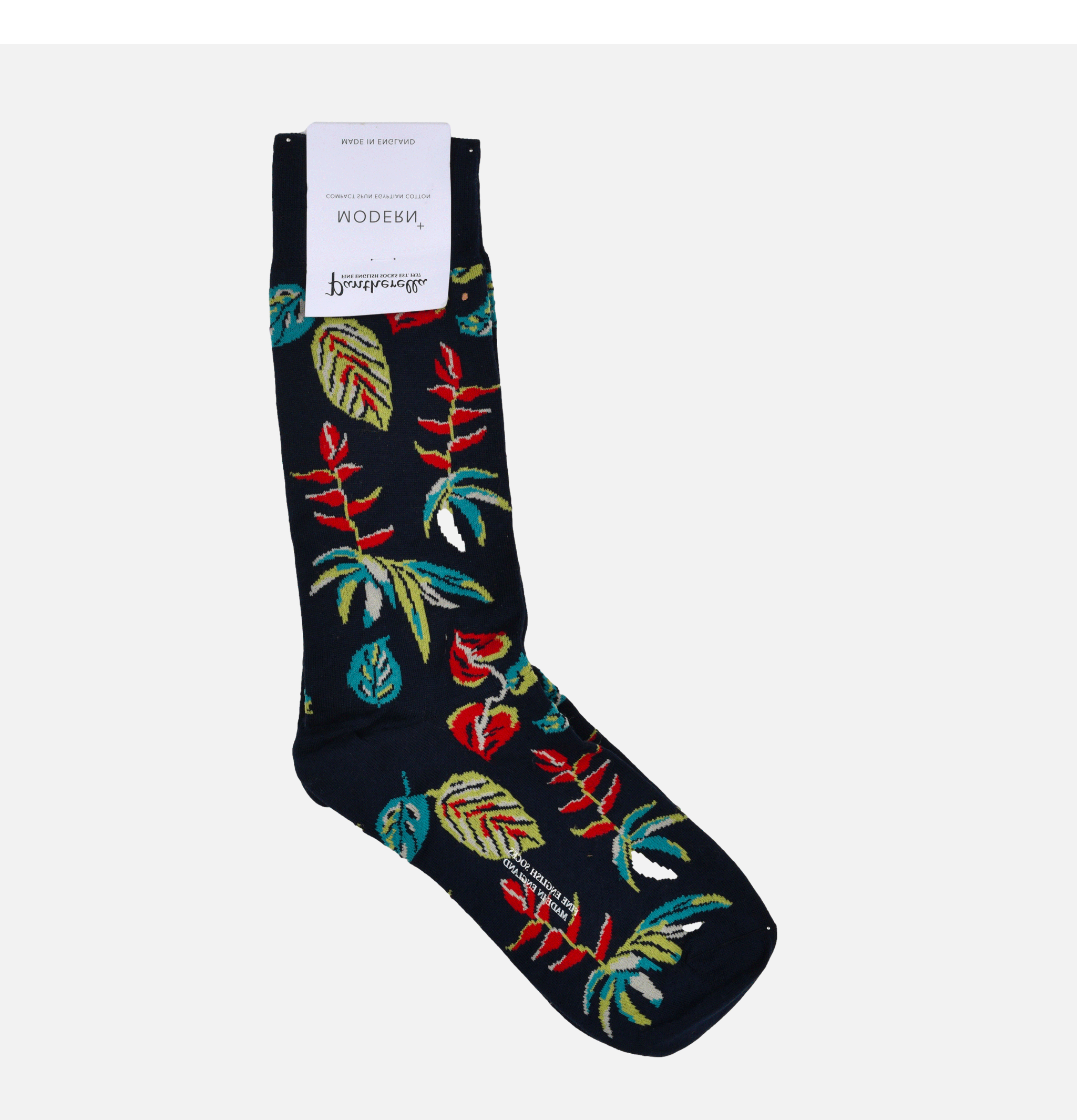 Pantherella Socks 57009 Tang Blue