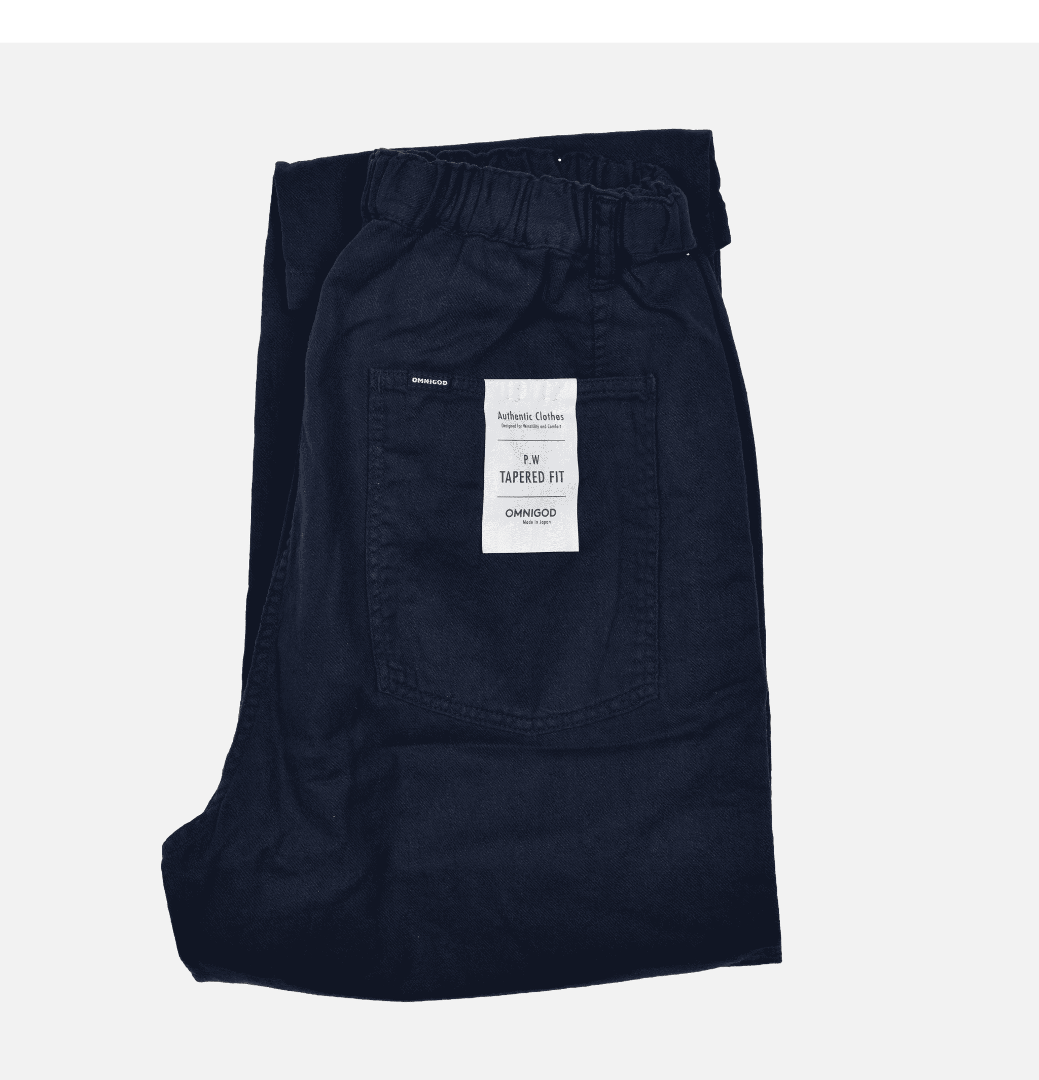 OMNIGOD Easy Pants Linen Navy