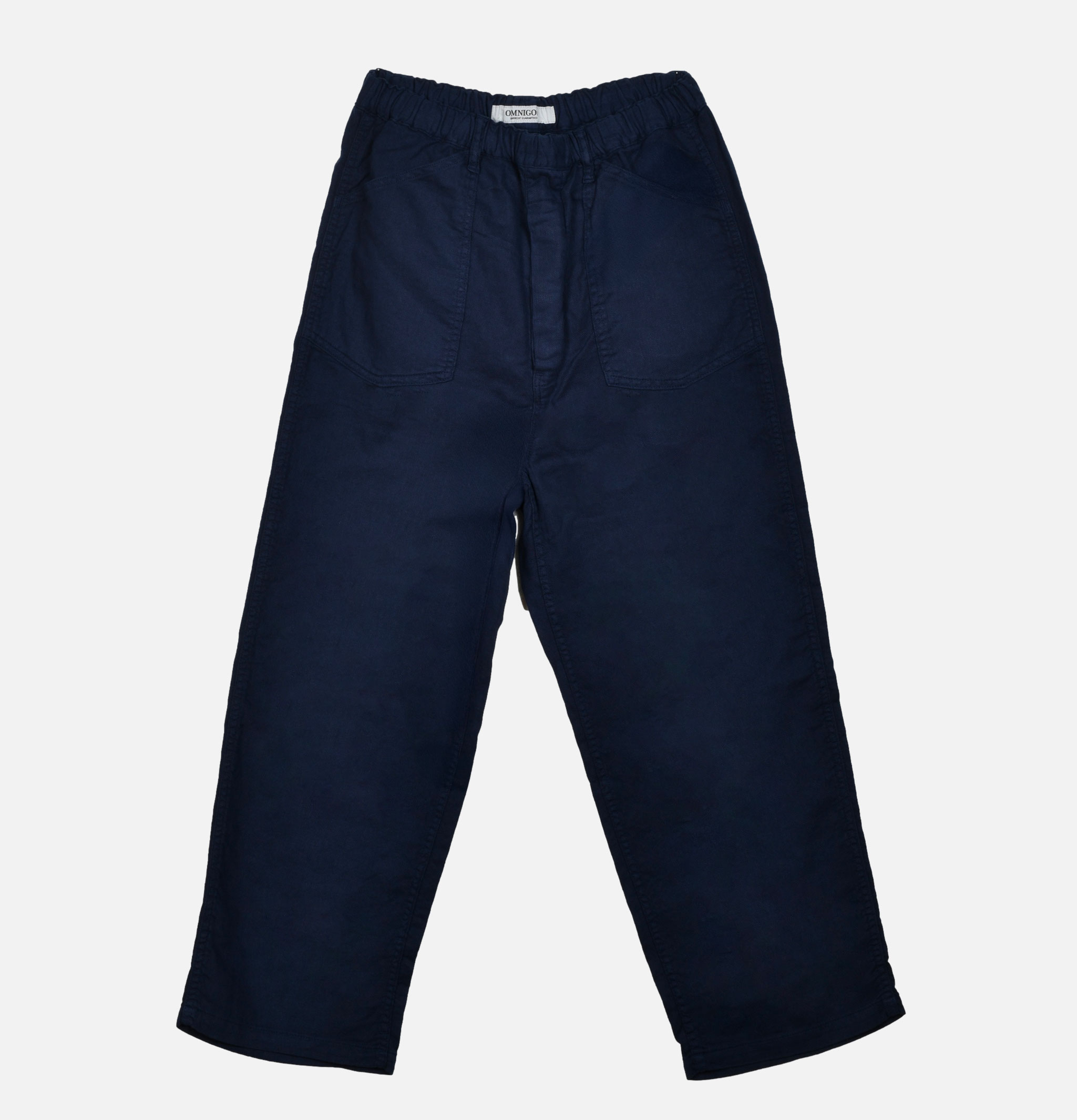 OMNIGOD Easy Pants Linen Navy