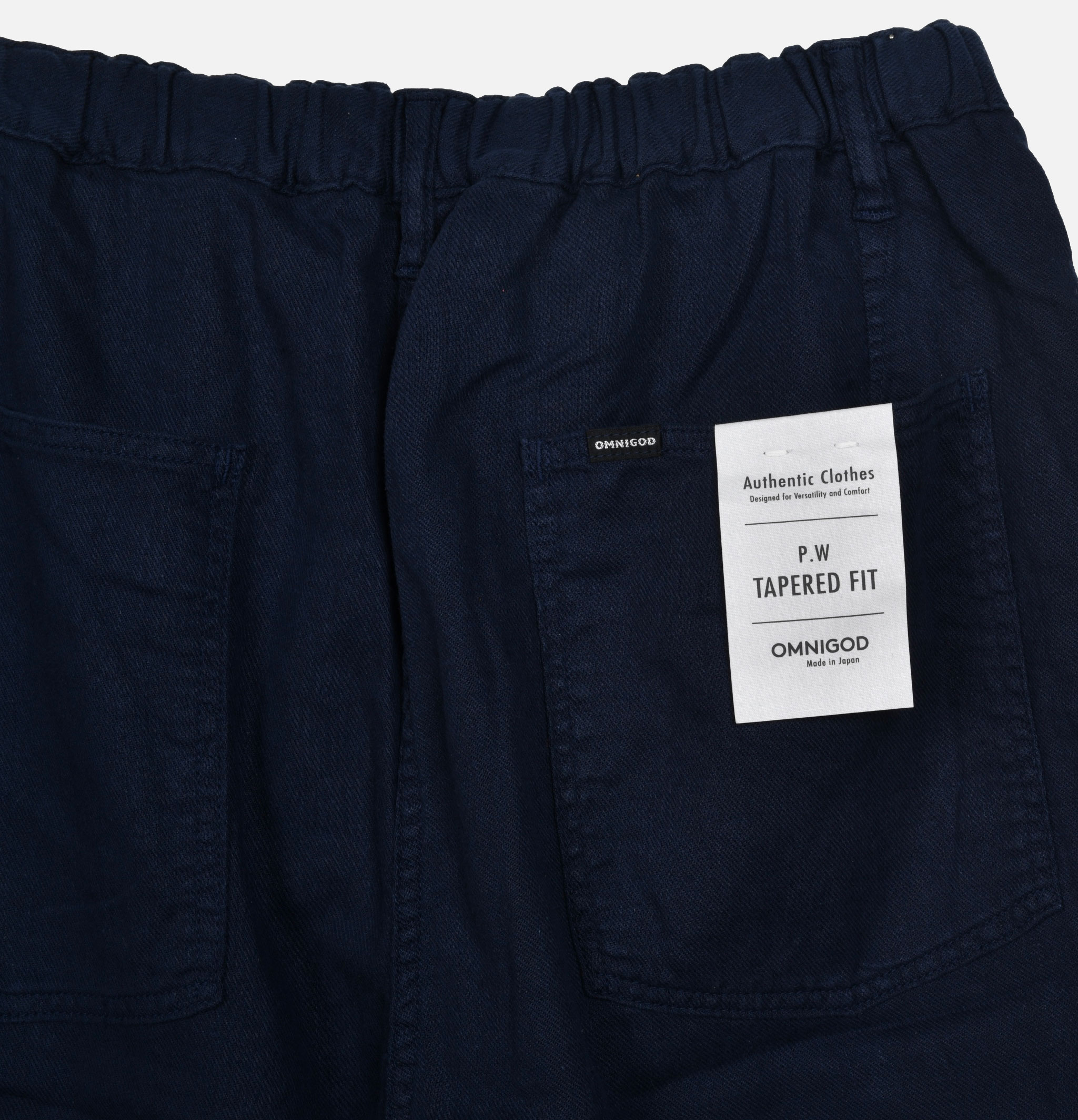 OMNIGOD Easy Pants Linen Navy
