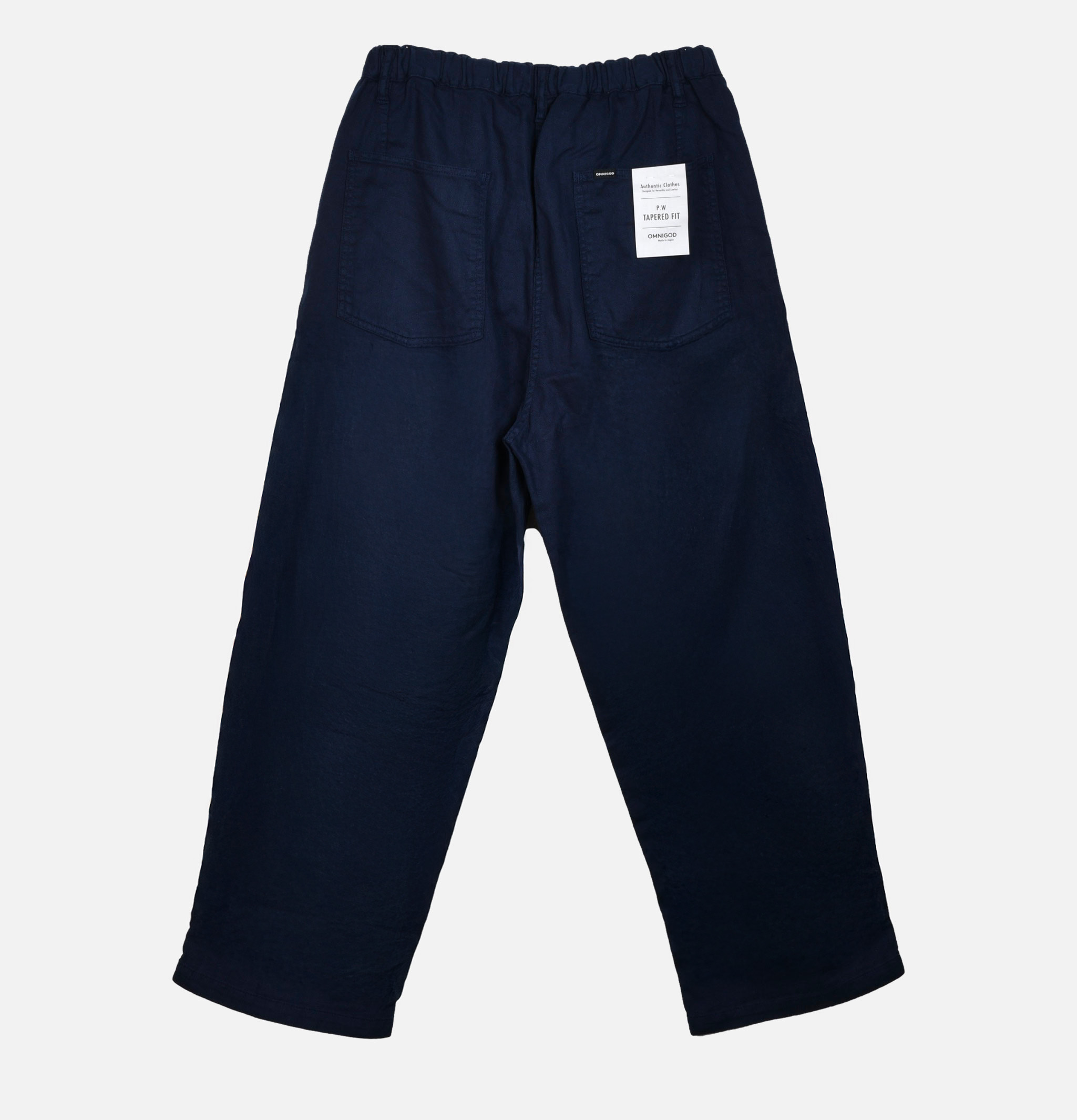 OMNIGOD Easy Pants Linen Navy