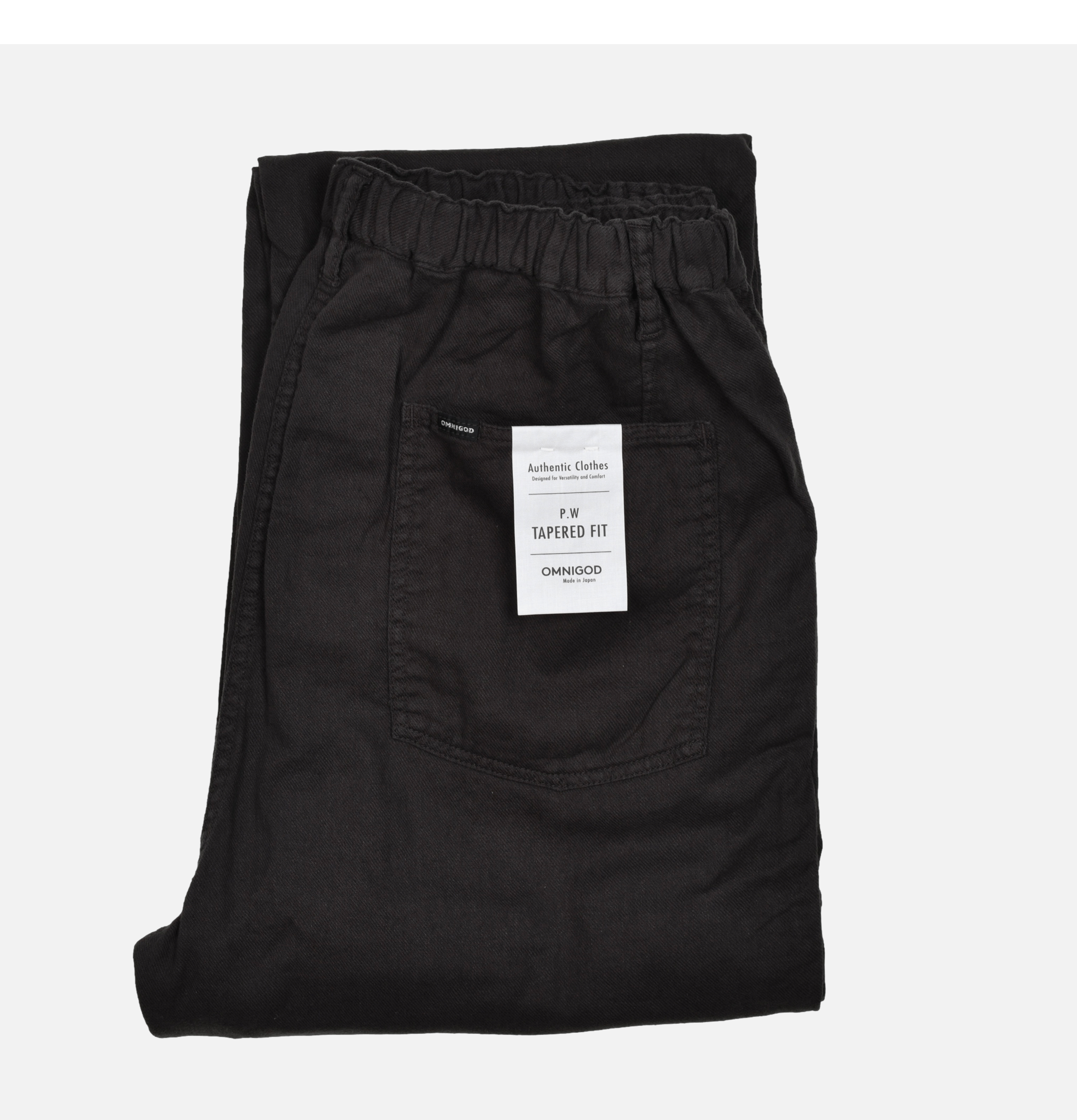 OMNIGOD Easy Pants Linen Charcoal