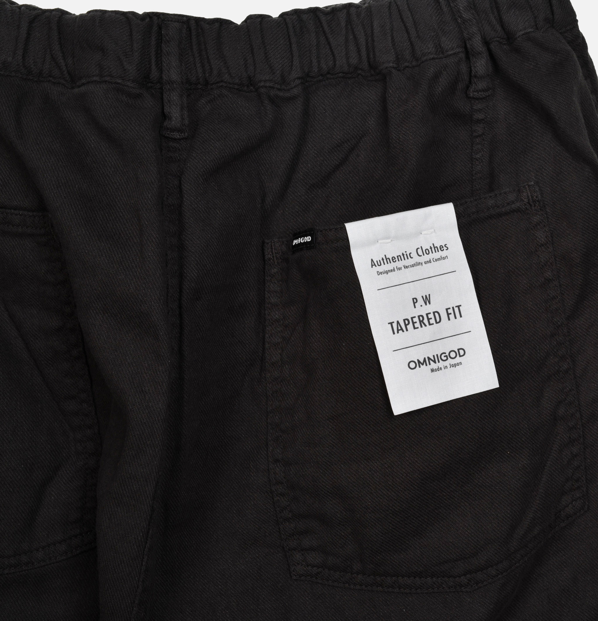 OMNIGOD Easy Pants Linen Charcoal