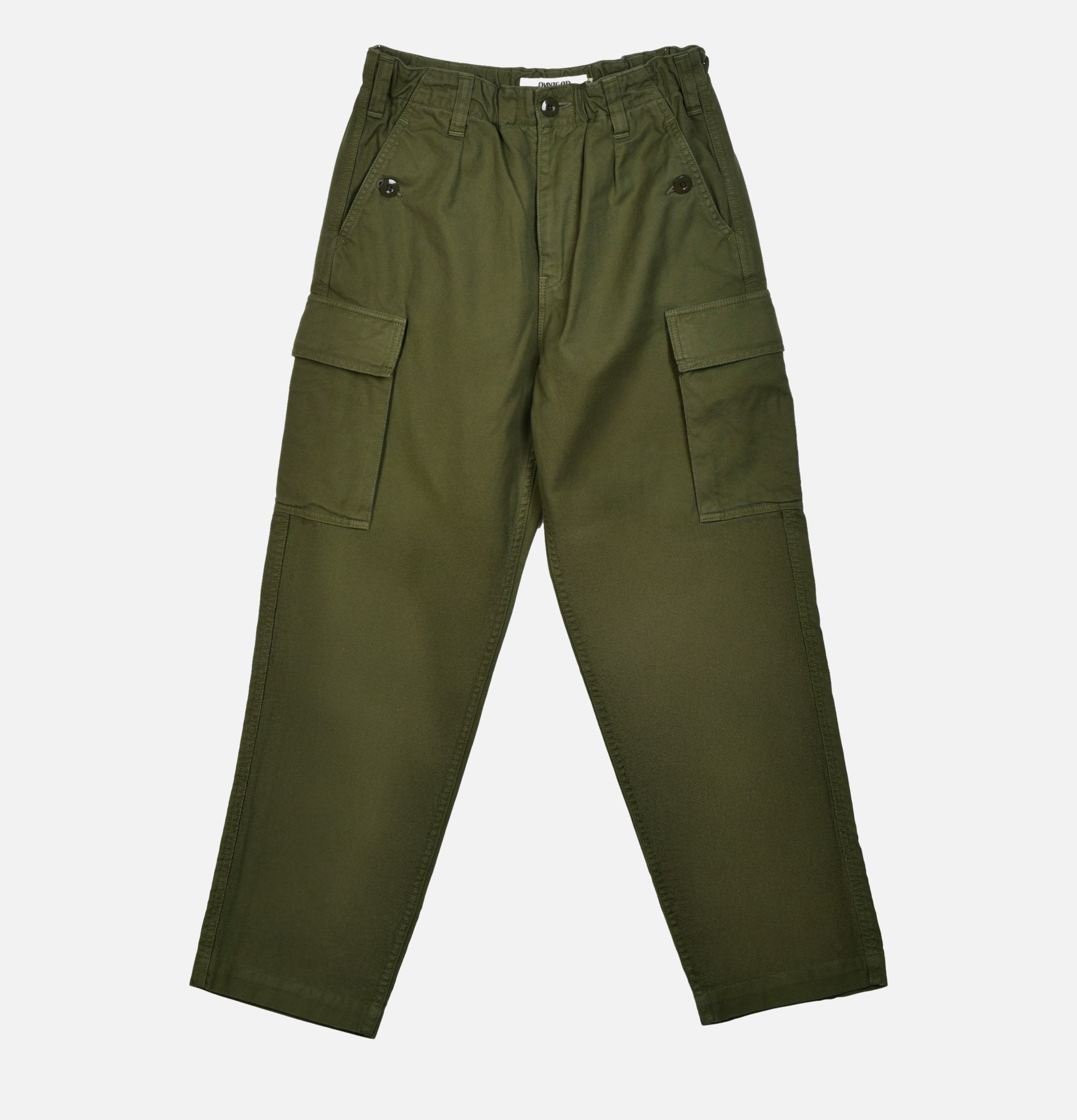 OMNIGOD Military Easy Cargo Pants Khaki