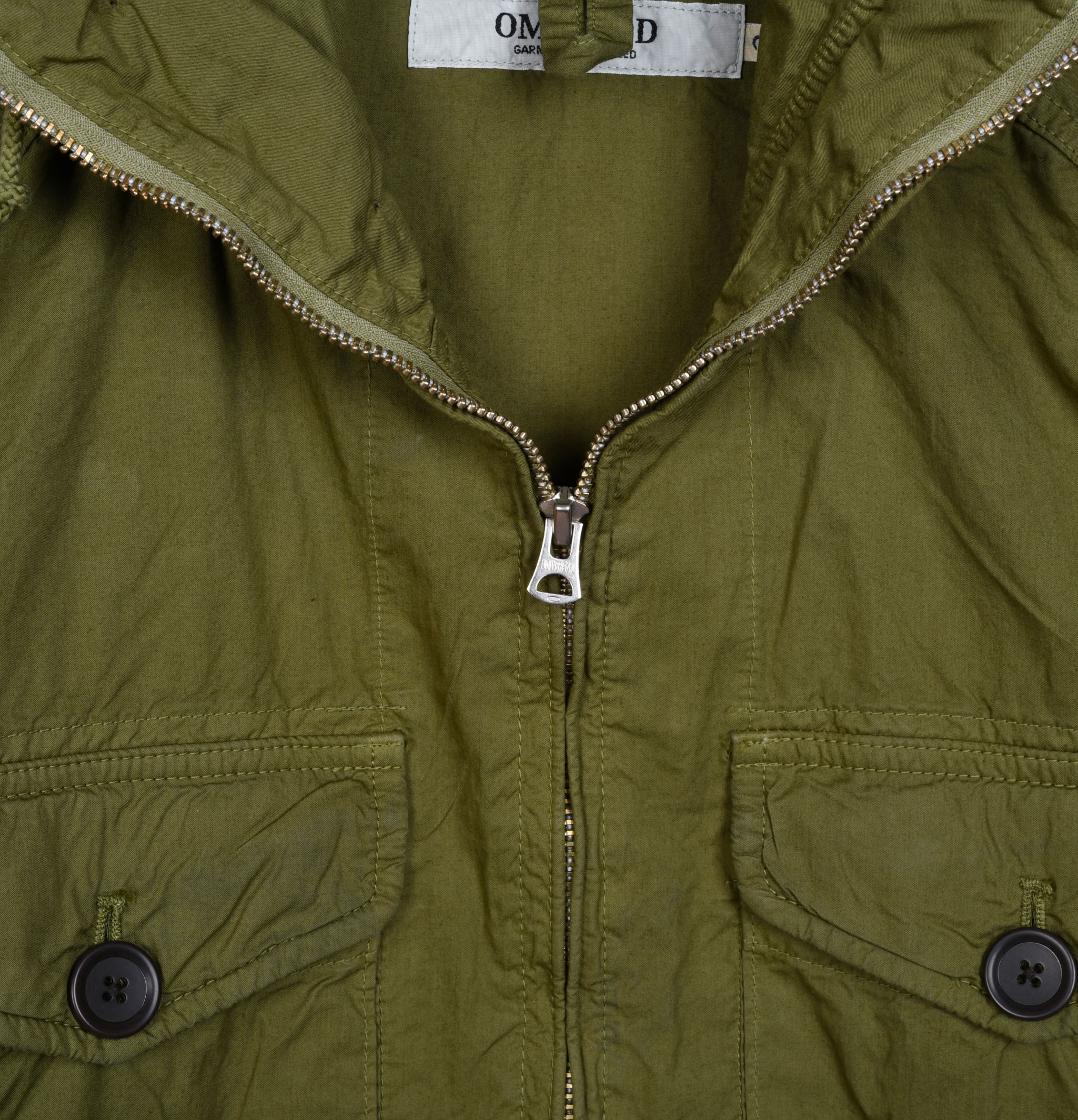 OMNIGOD Parka Military Hoodie Olive