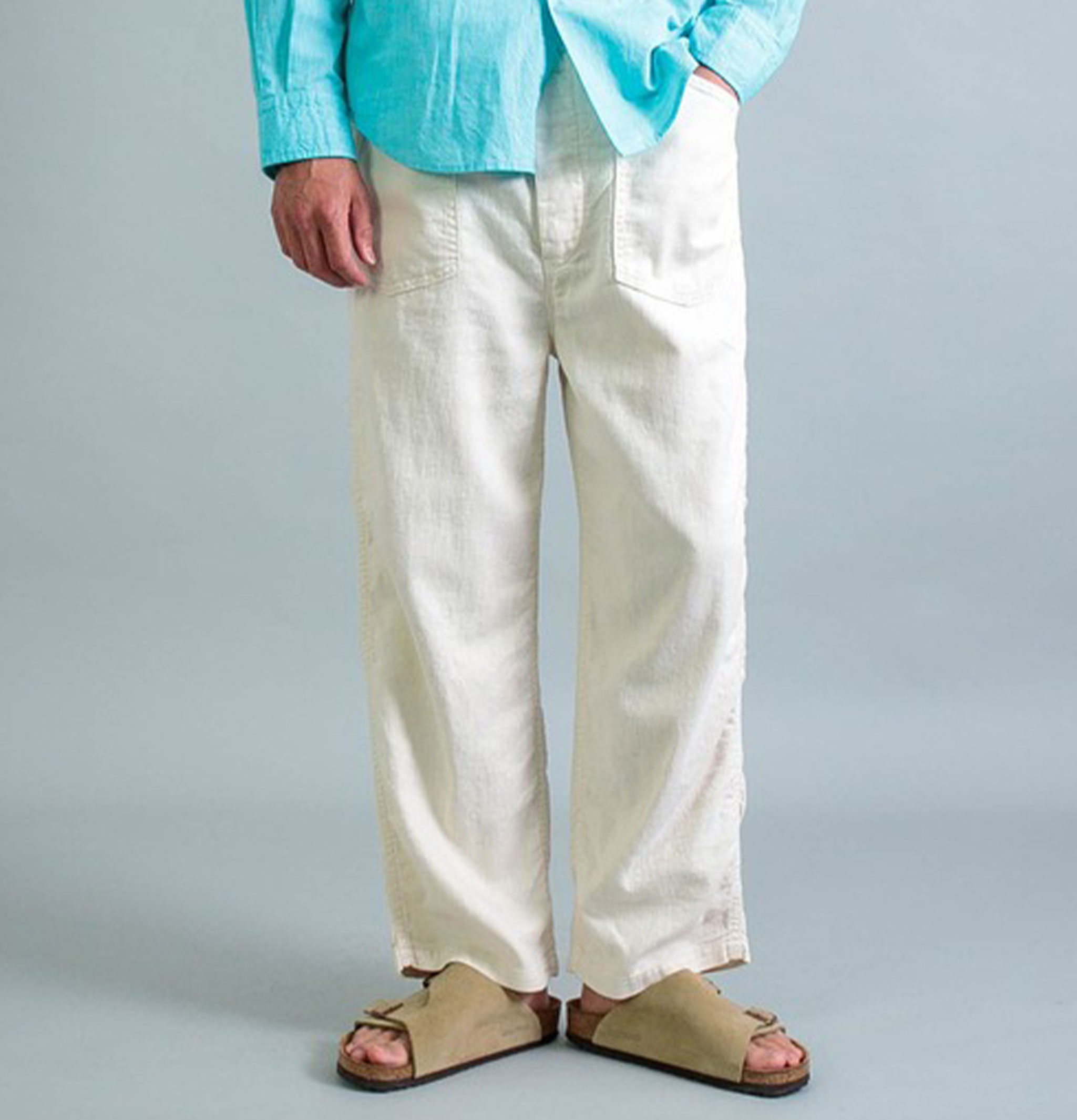 OMNIGOD Easy Pants Linen Natural