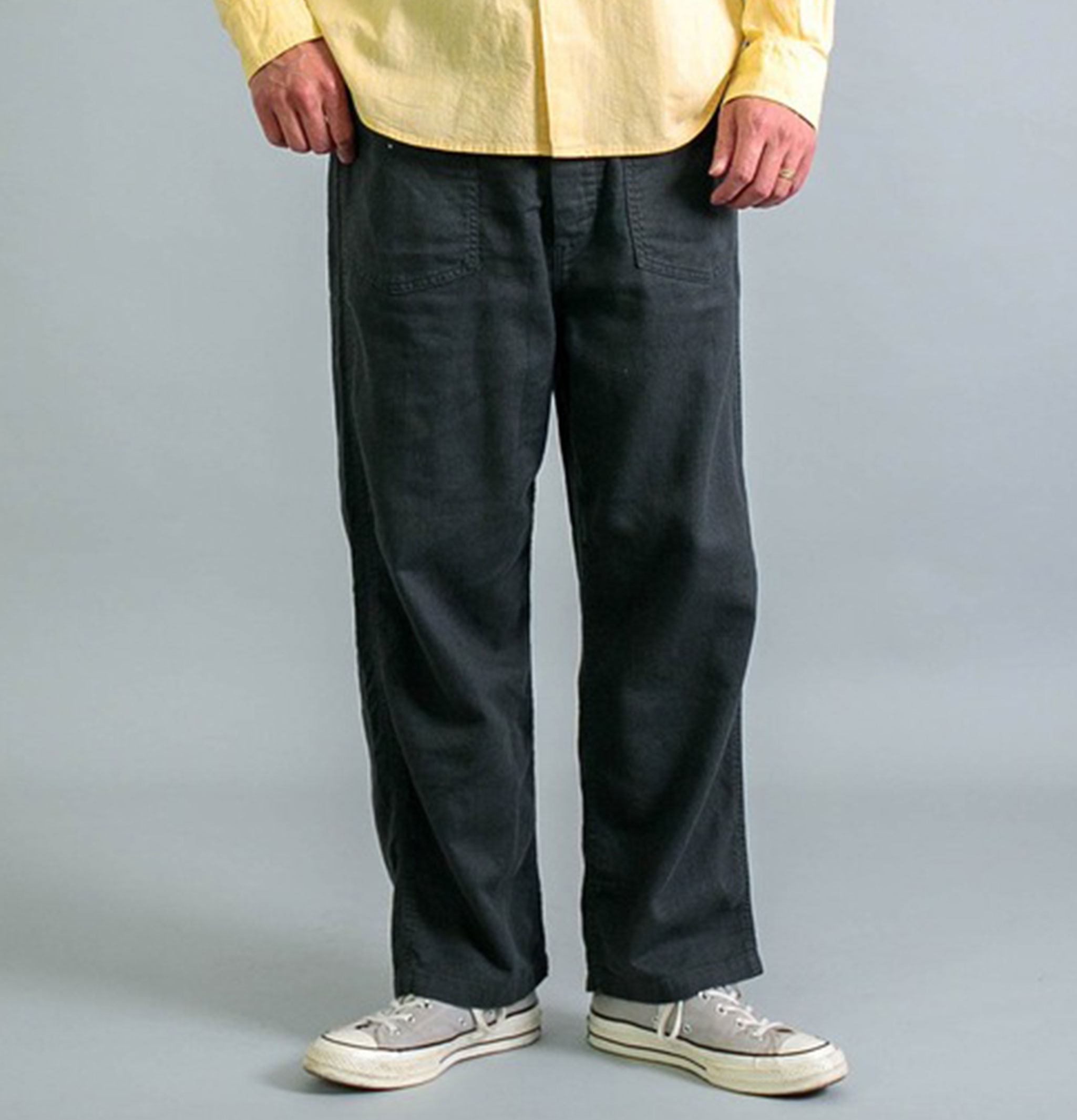 OMNIGOD Easy Pants Linen Charcoal