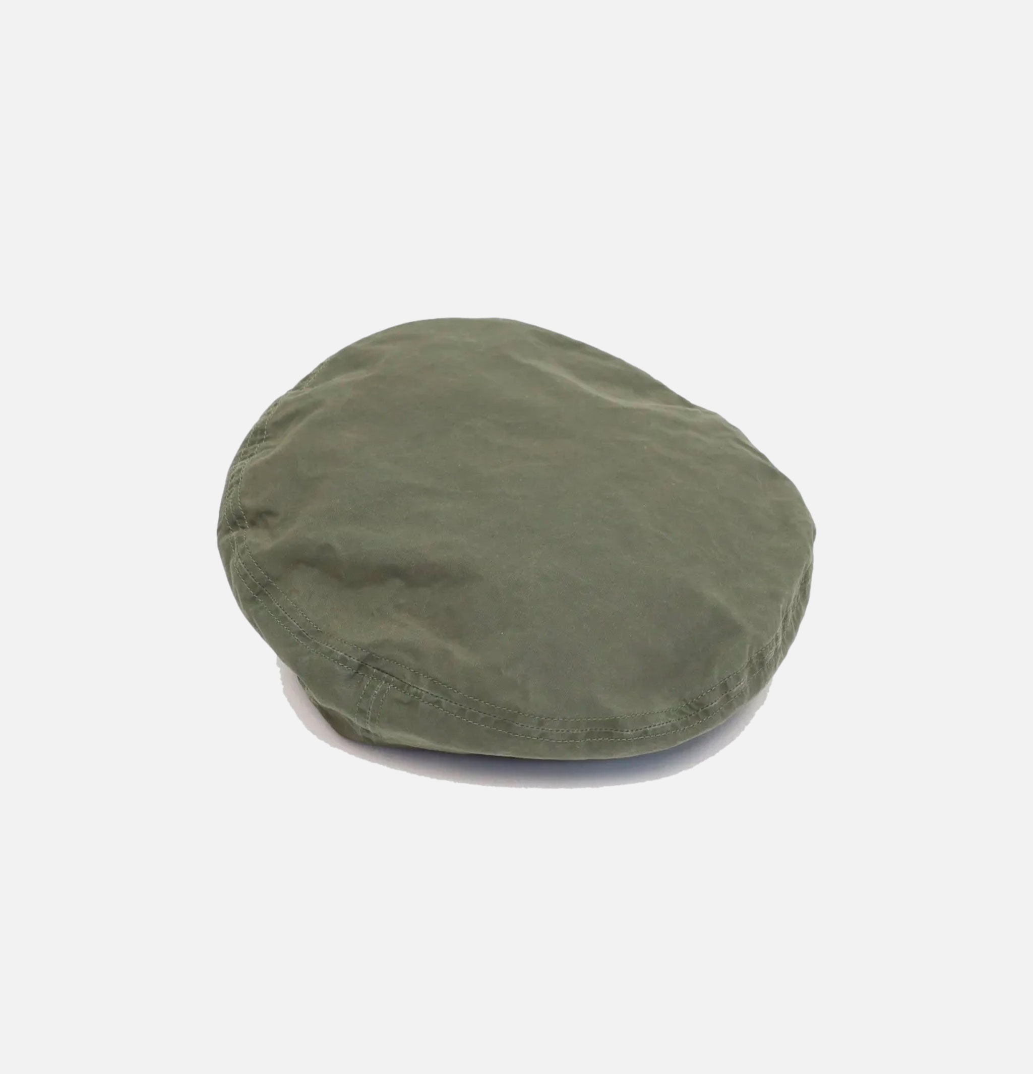 Decho Waxed Cotton Beret Olive