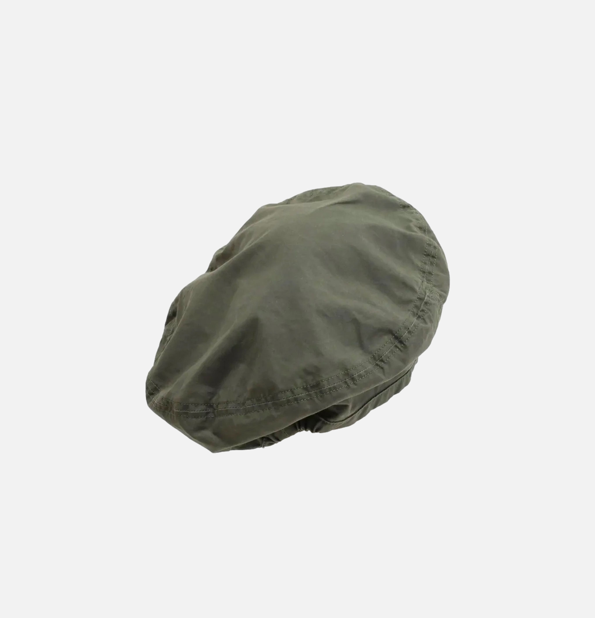 Decho Waxed Cotton Beret Olive