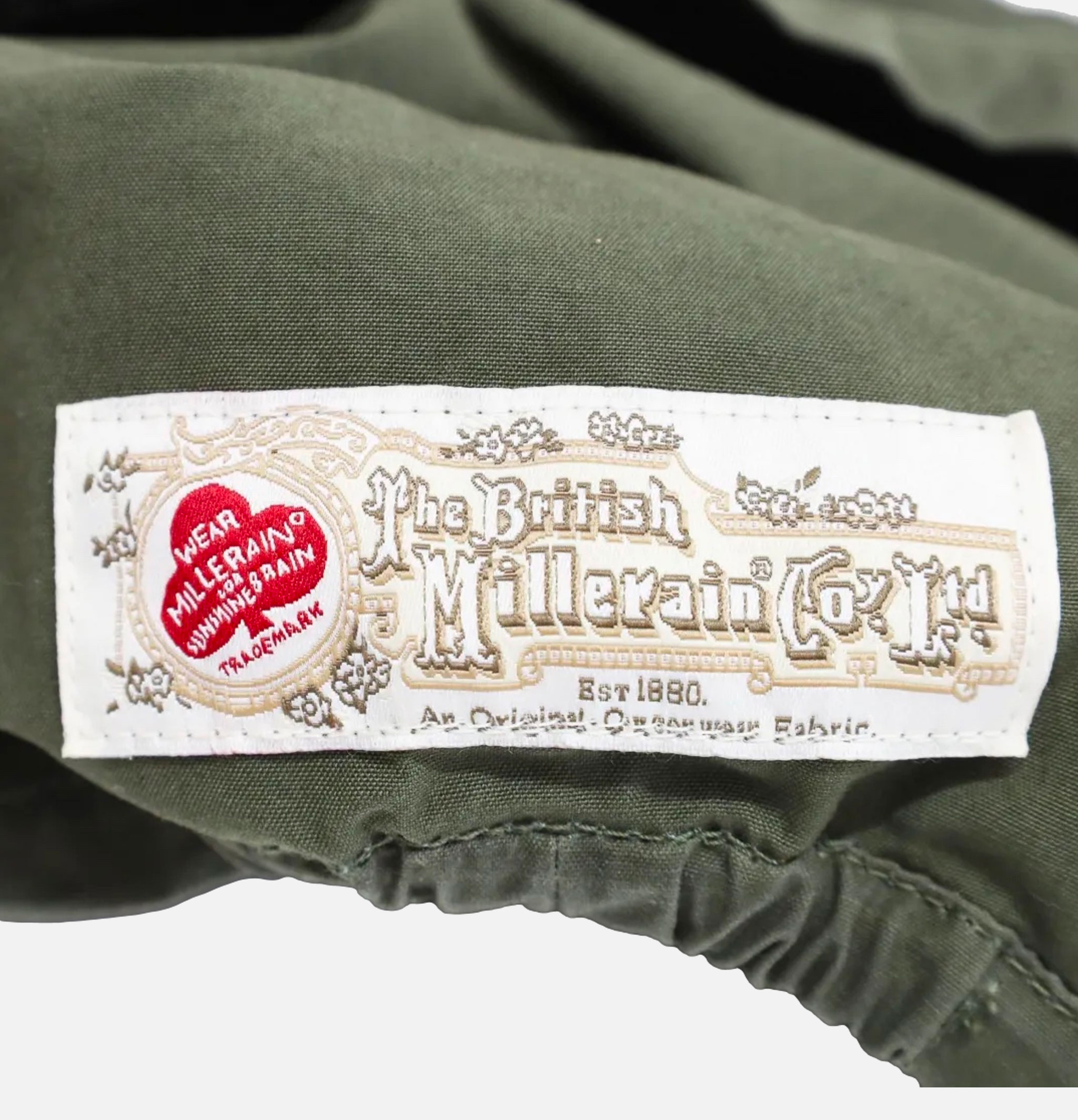 Decho Waxed Cotton Beret Olive