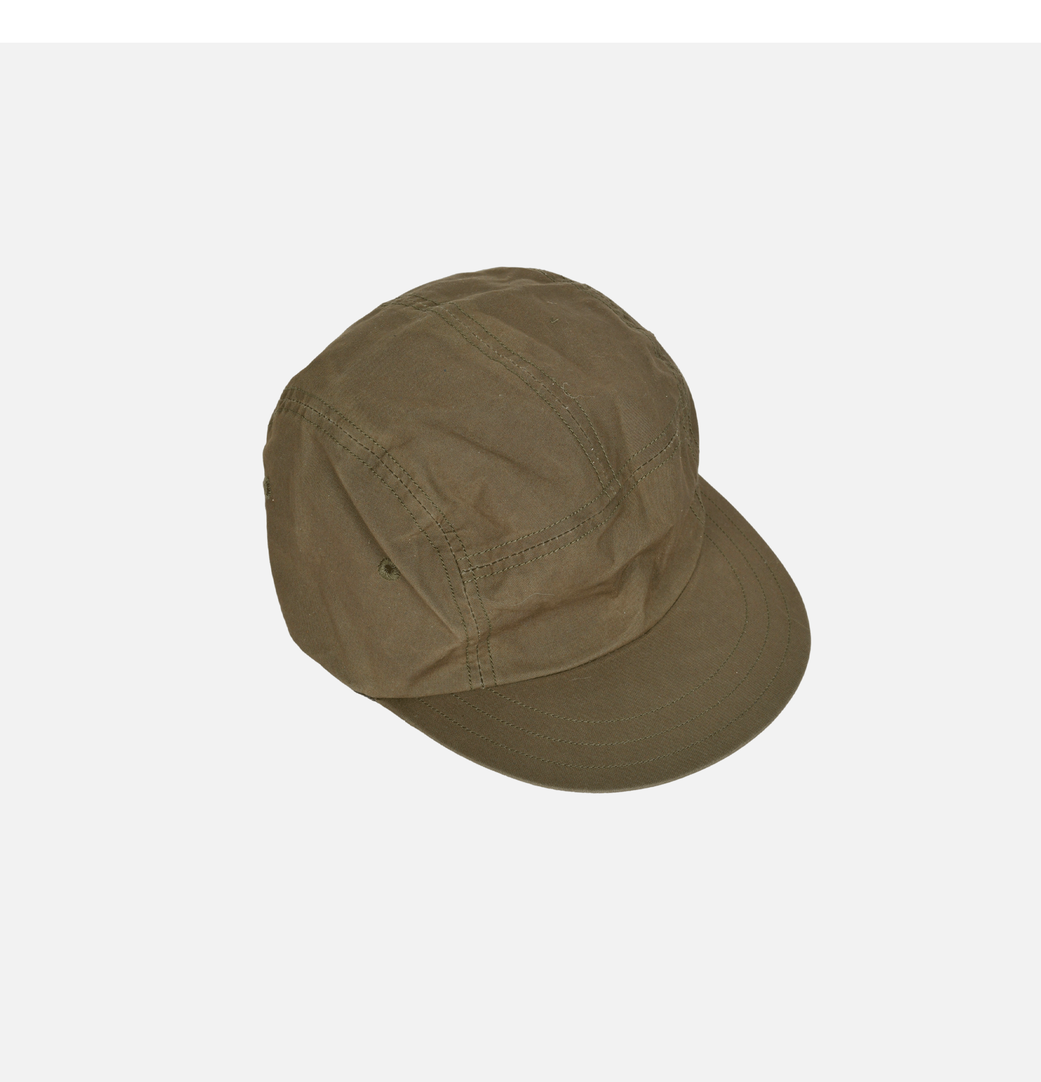 Decho Waxed Cotton Jet Cap Olive