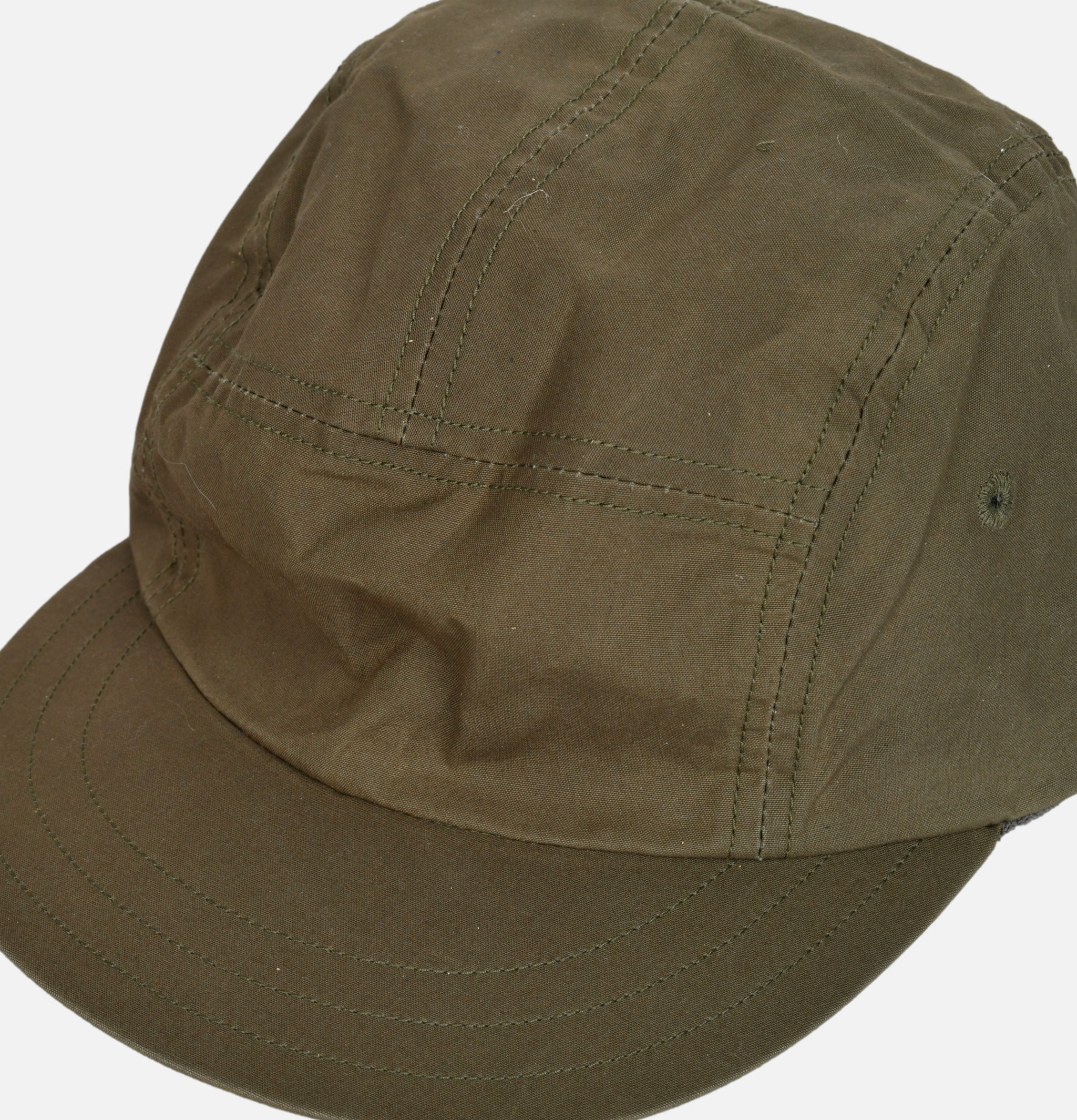Decho Waxed Cotton Jet Cap Olive