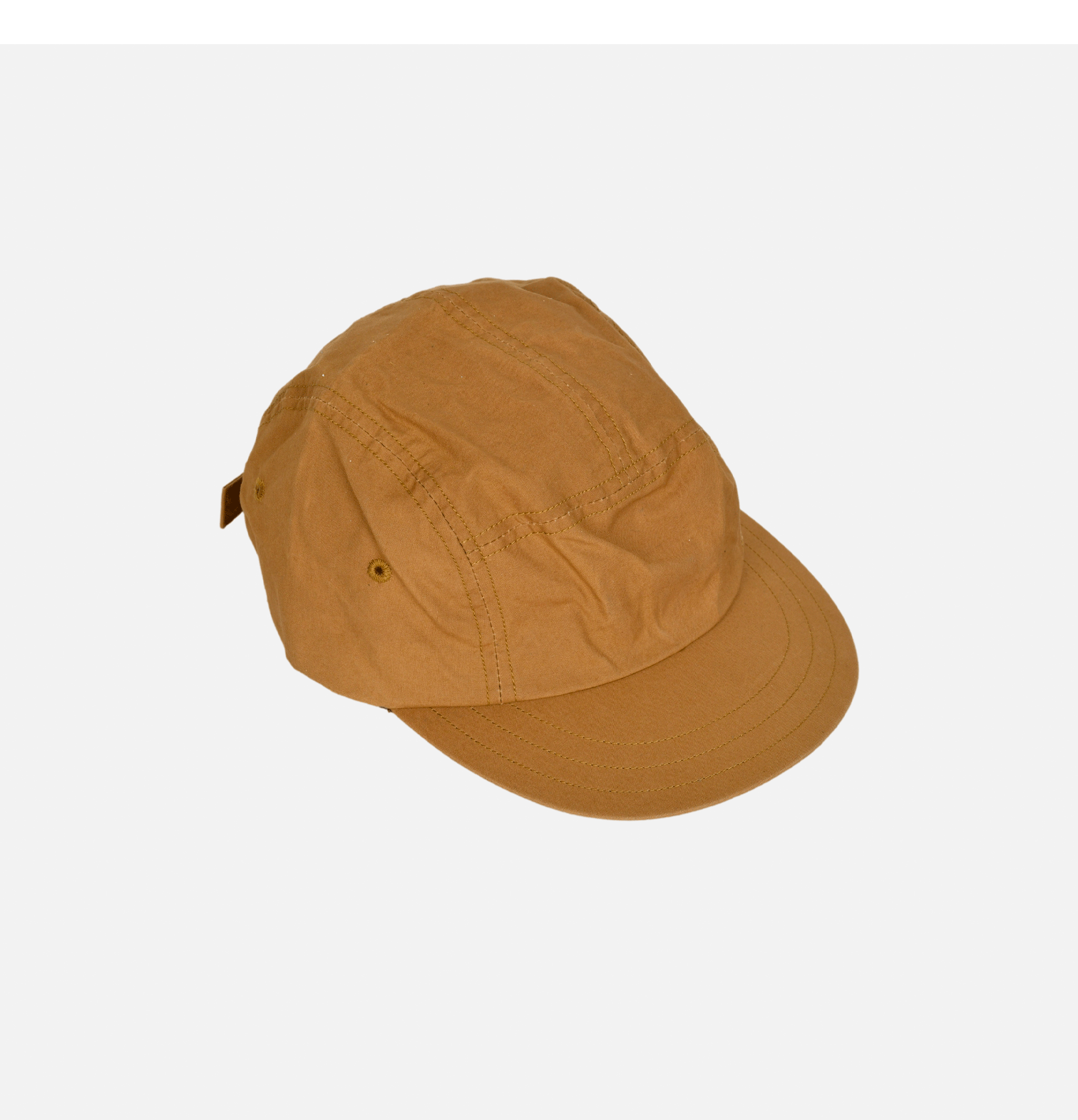 Decho Waxed Cotton Jet Cap Beige