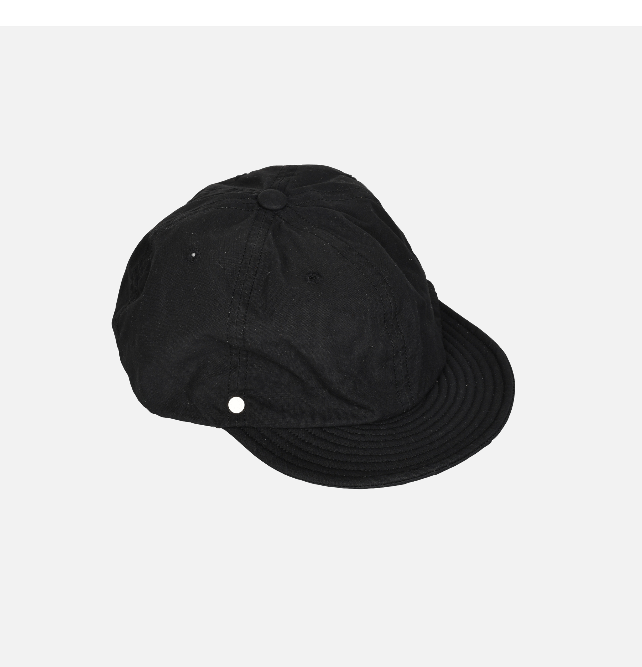 Decho Ball Cap Waxed Cotton Black