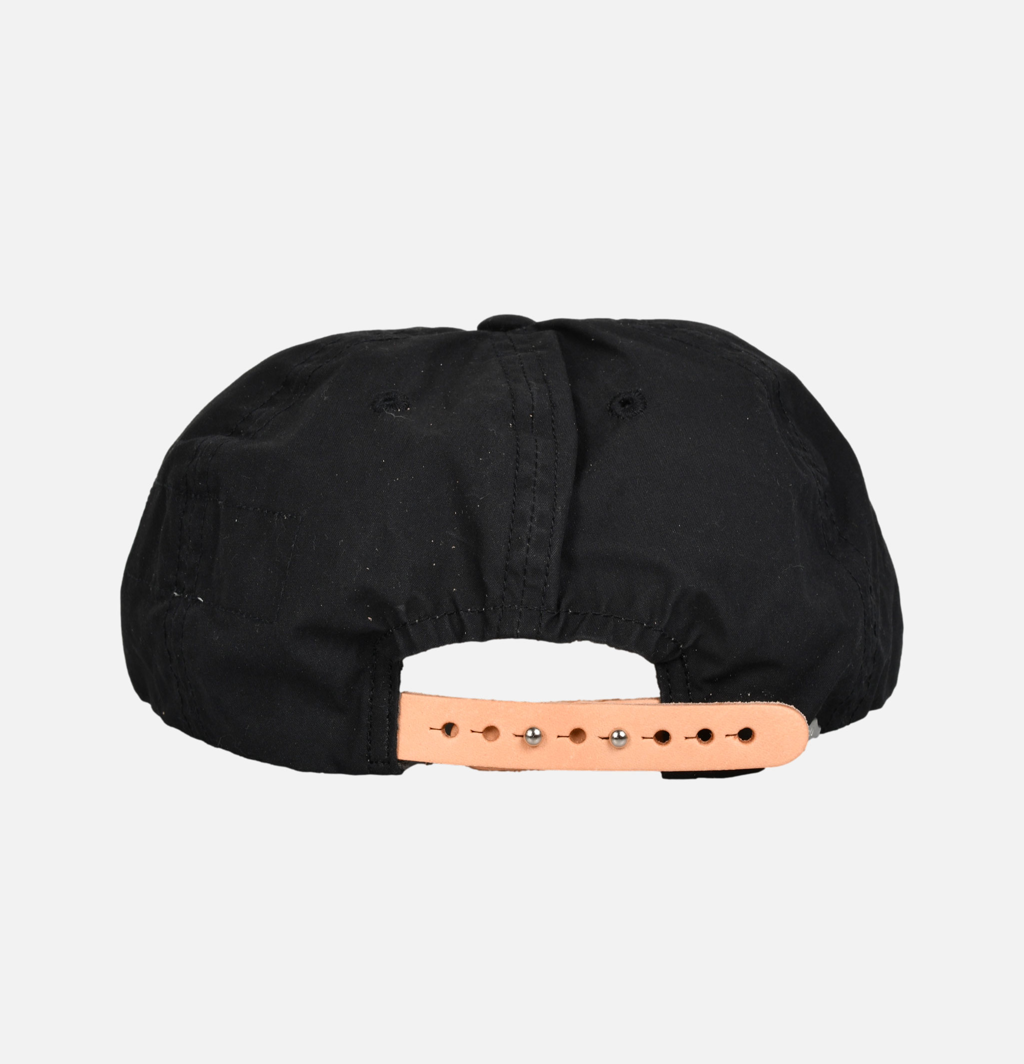 Decho Ball Cap Waxed Cotton Black