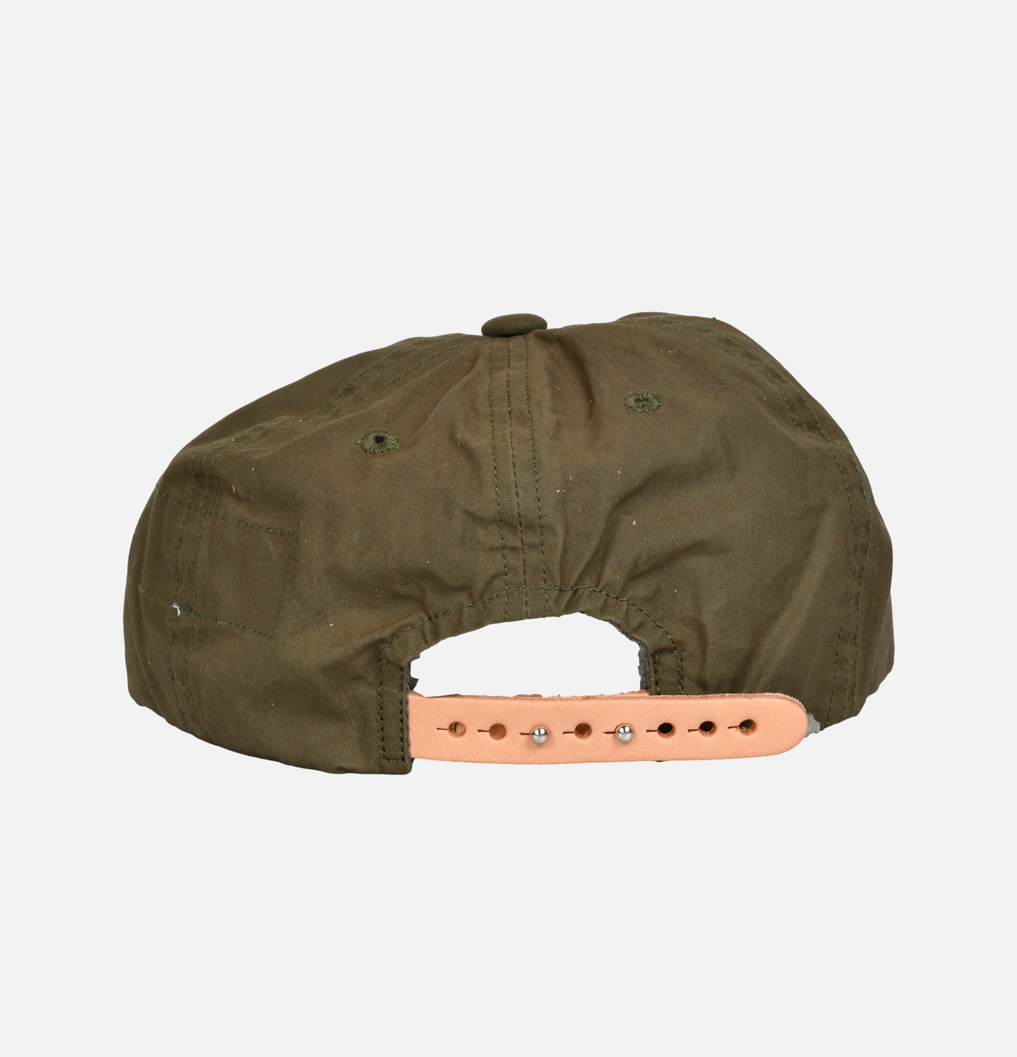 Decho Ball Cap Waxed Cotton Olive