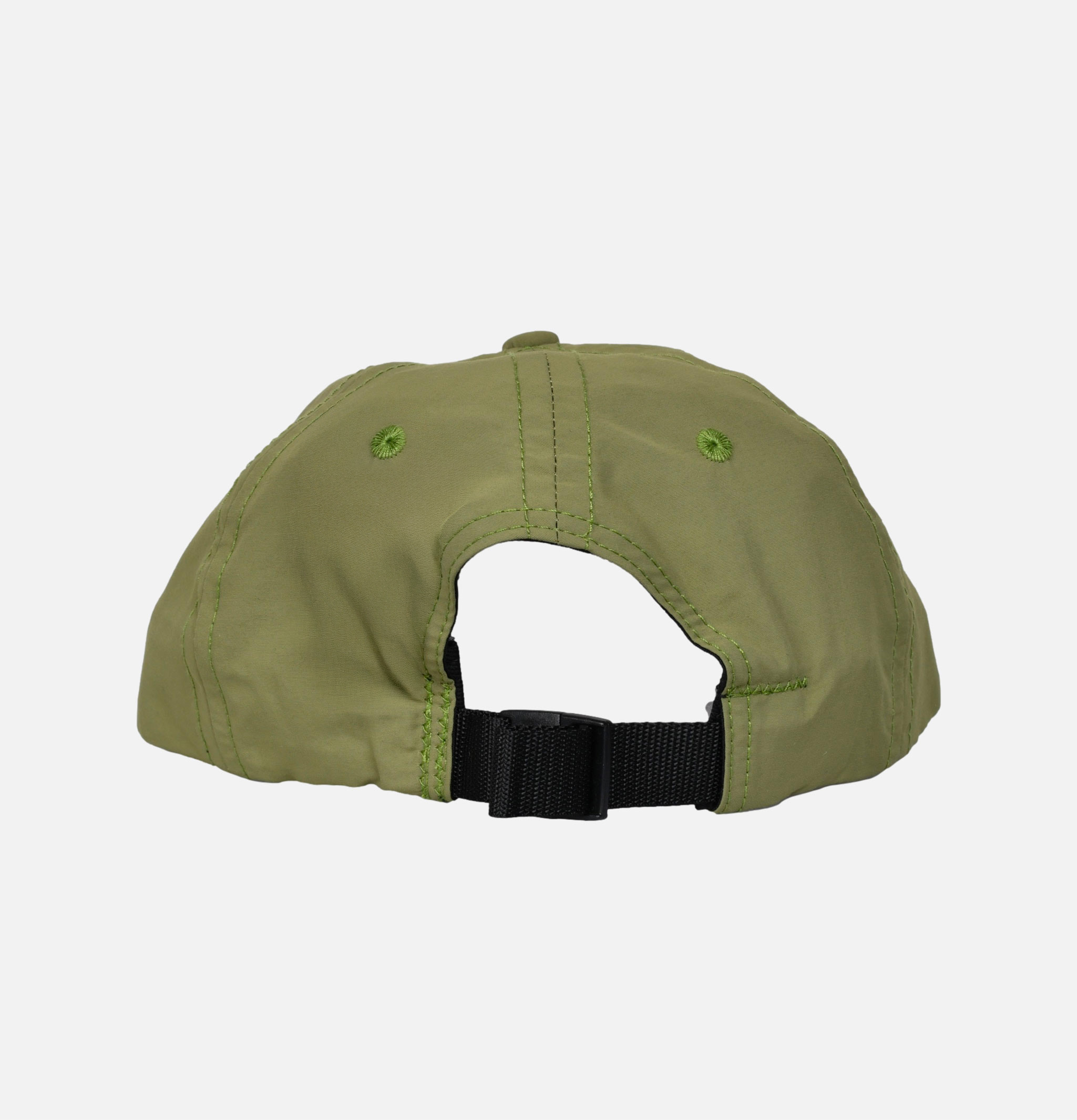 6 Panel Cap Army Green