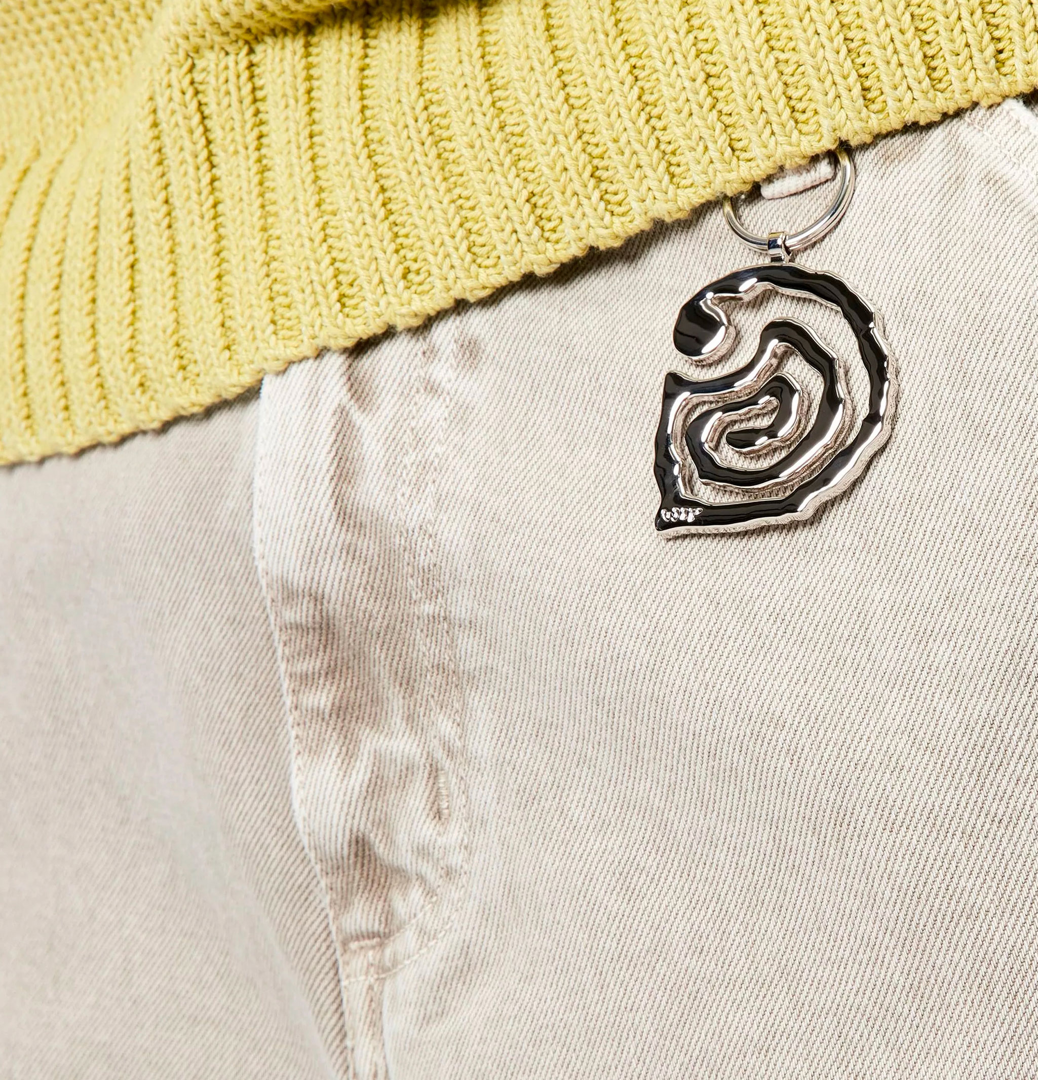 Carhartt WIP Helix Keychain Silver
