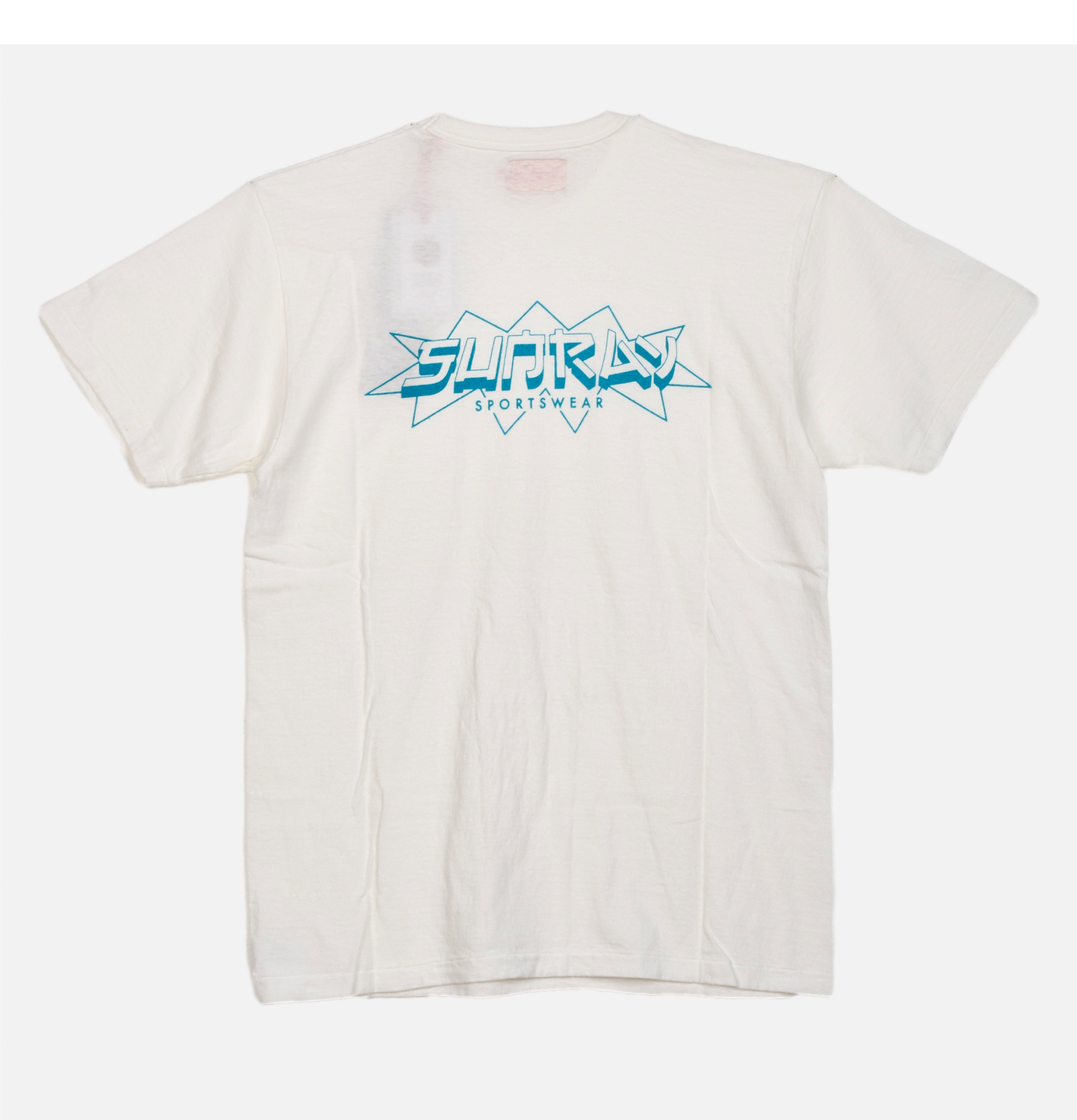 Sun Ray Haleiwa T-Shirt Off White Bluep