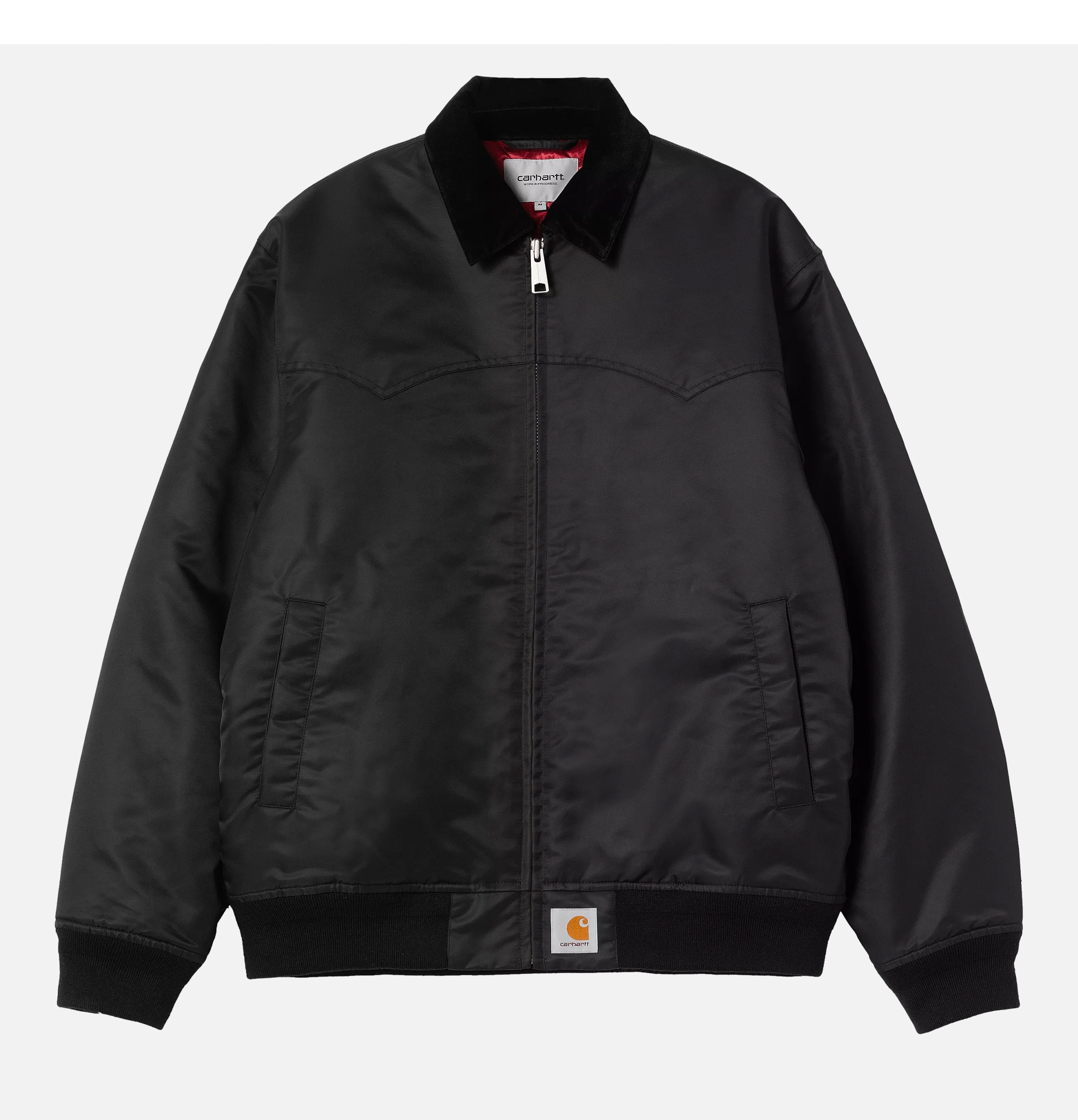 Carhartt WIP Santa Fe Alumni Jacket Noir