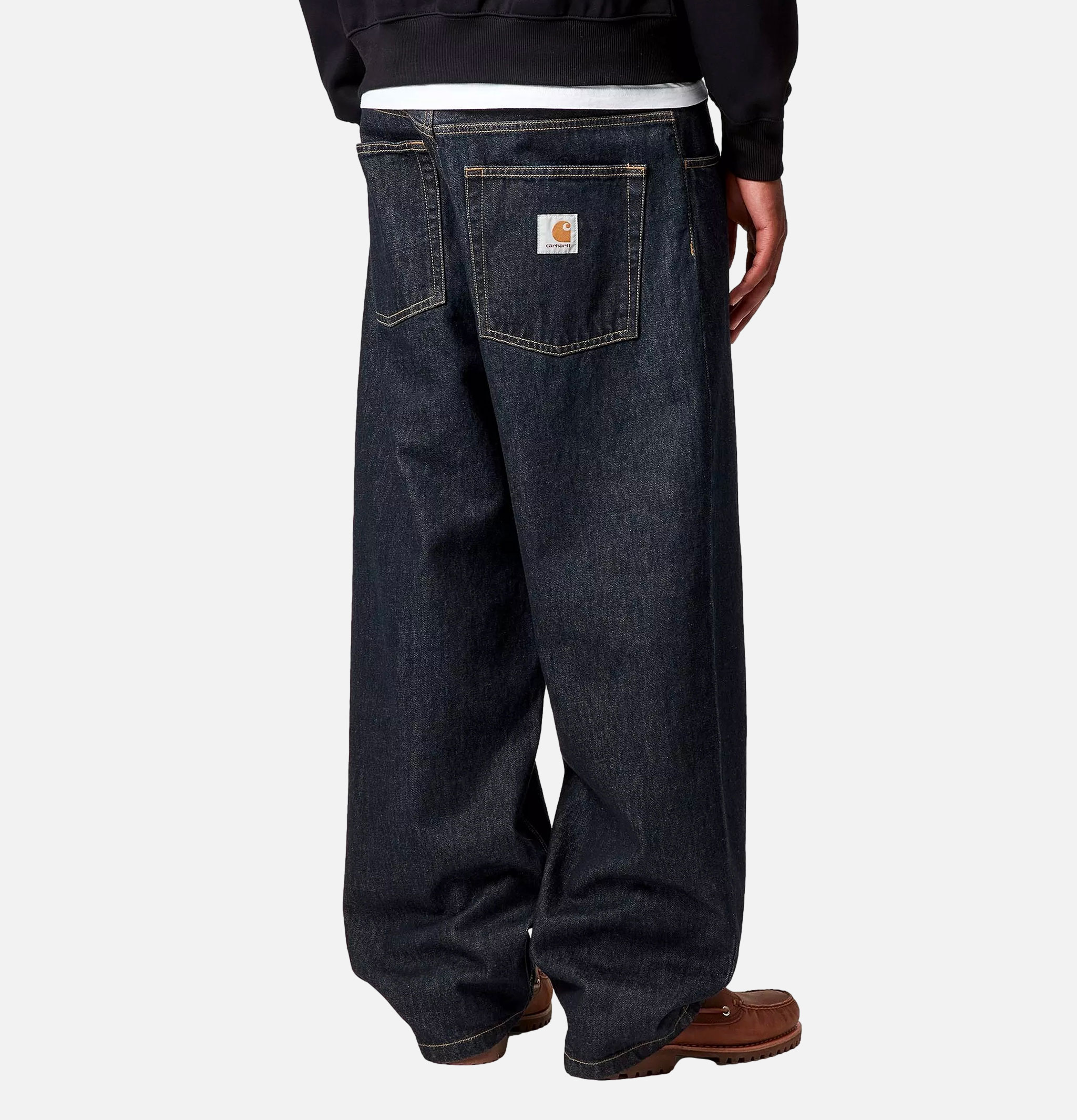 Carhartt WIP Brandon Pant Smith Blue Rinsed